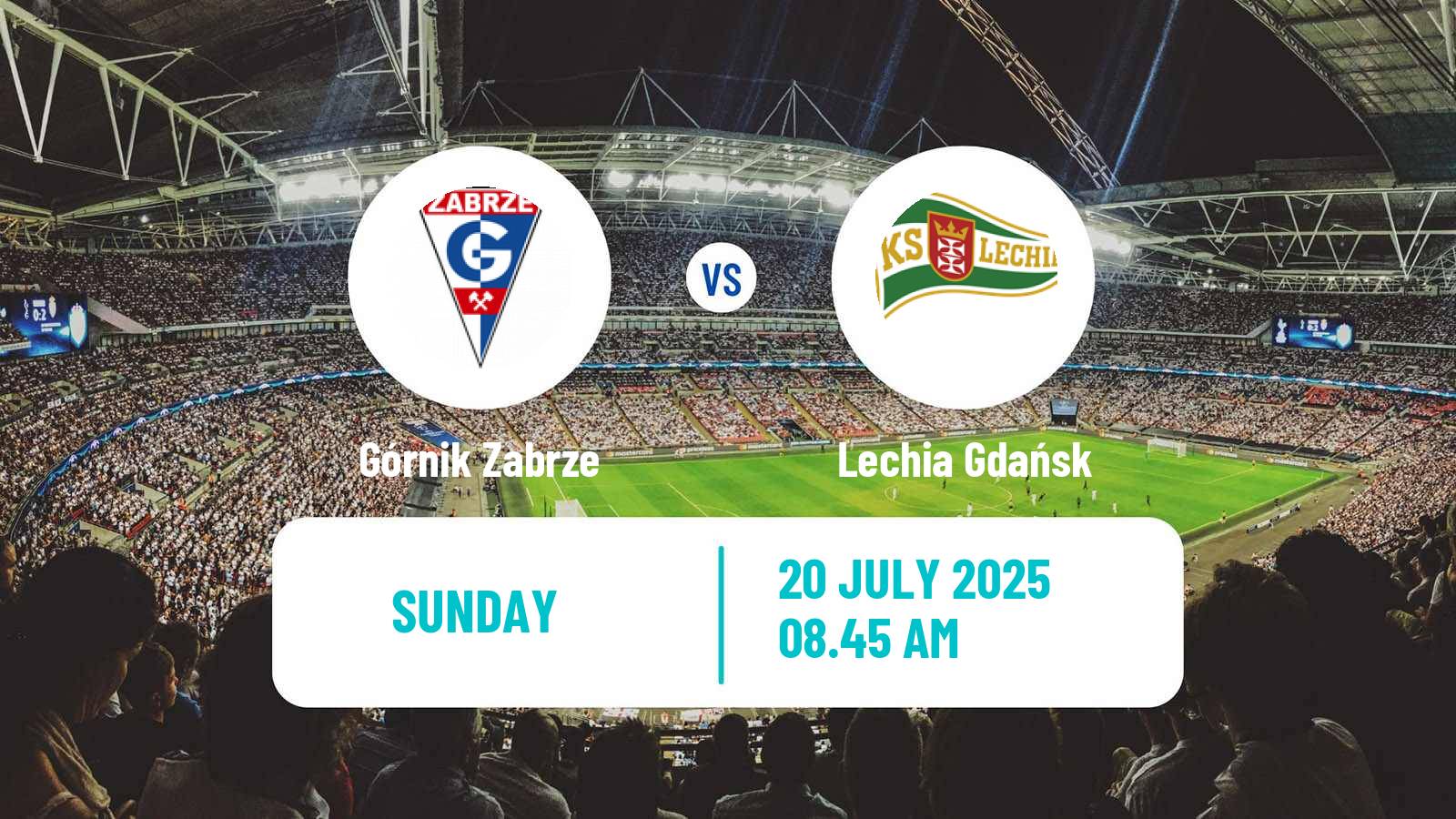 Soccer Polish Ekstraklasa Górnik Zabrze - Lechia Gdańsk