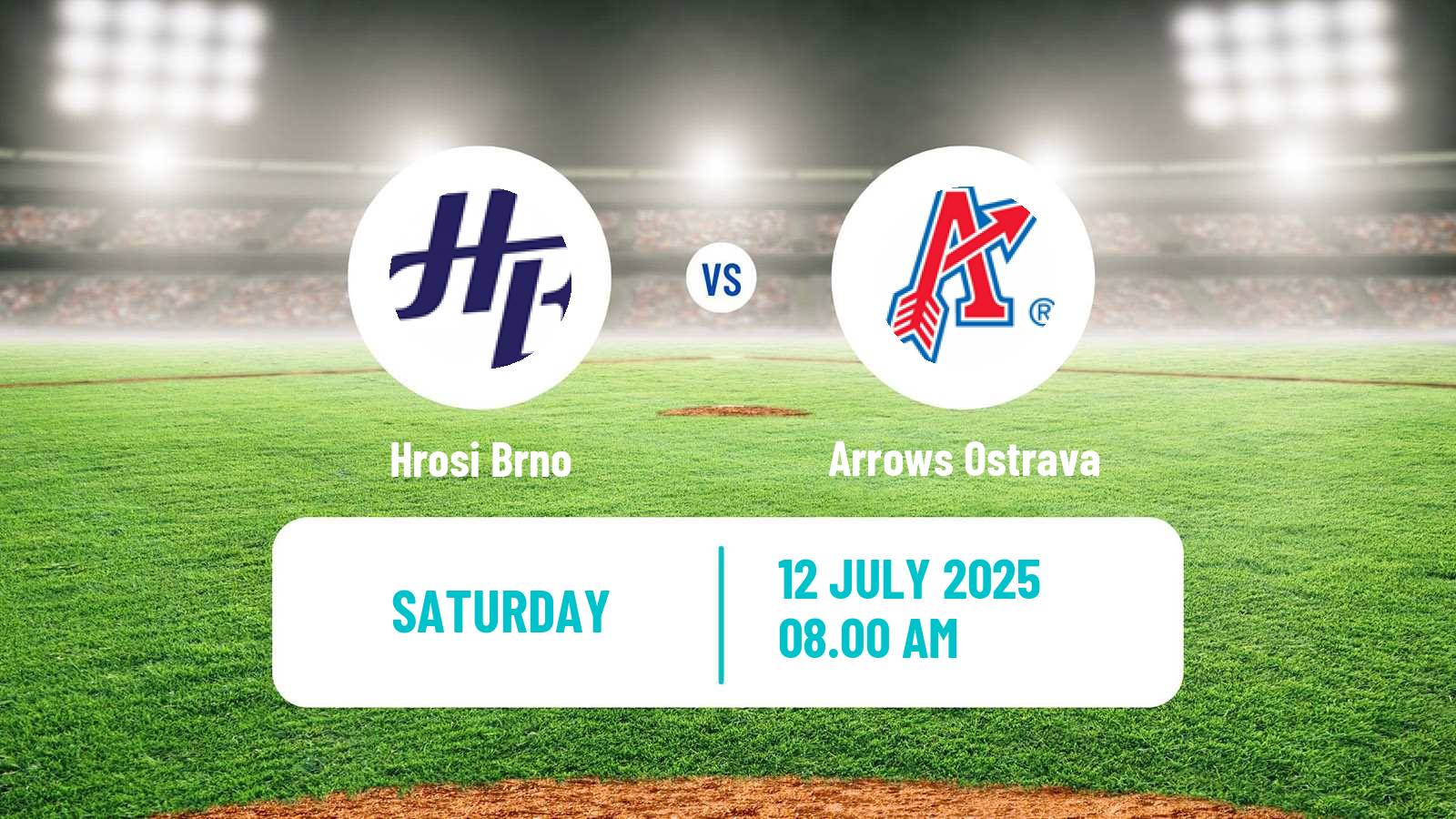 Baseball Czech Extraliga Baseball Hrosi Brno - Arrows Ostrava
