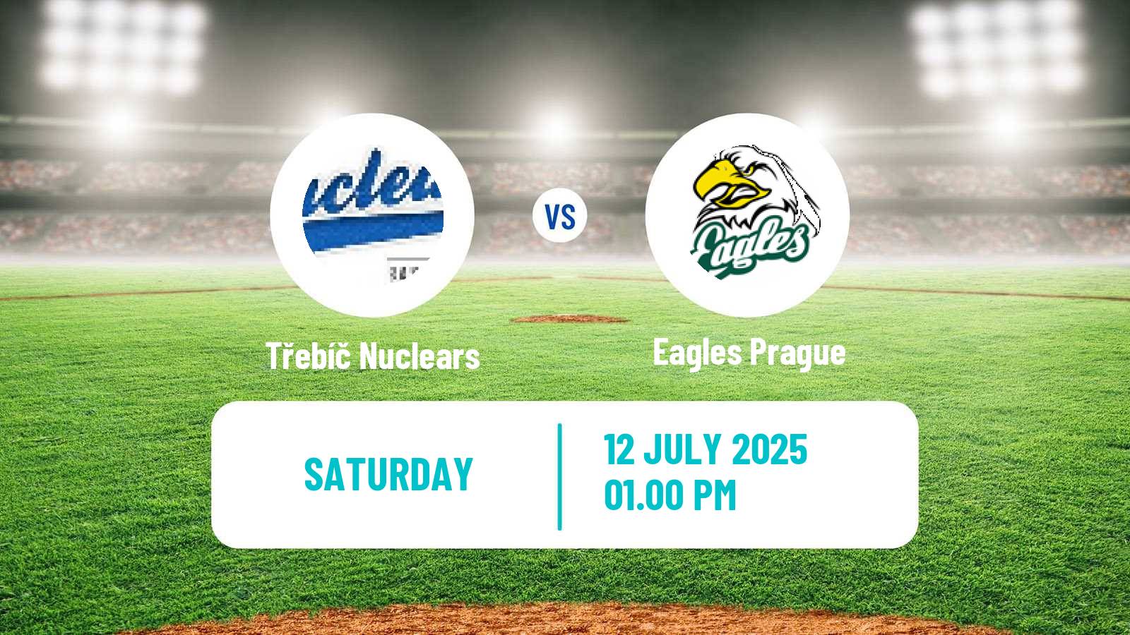 Baseball Czech Extraliga Baseball Třebíč Nuclears - Eagles Prague