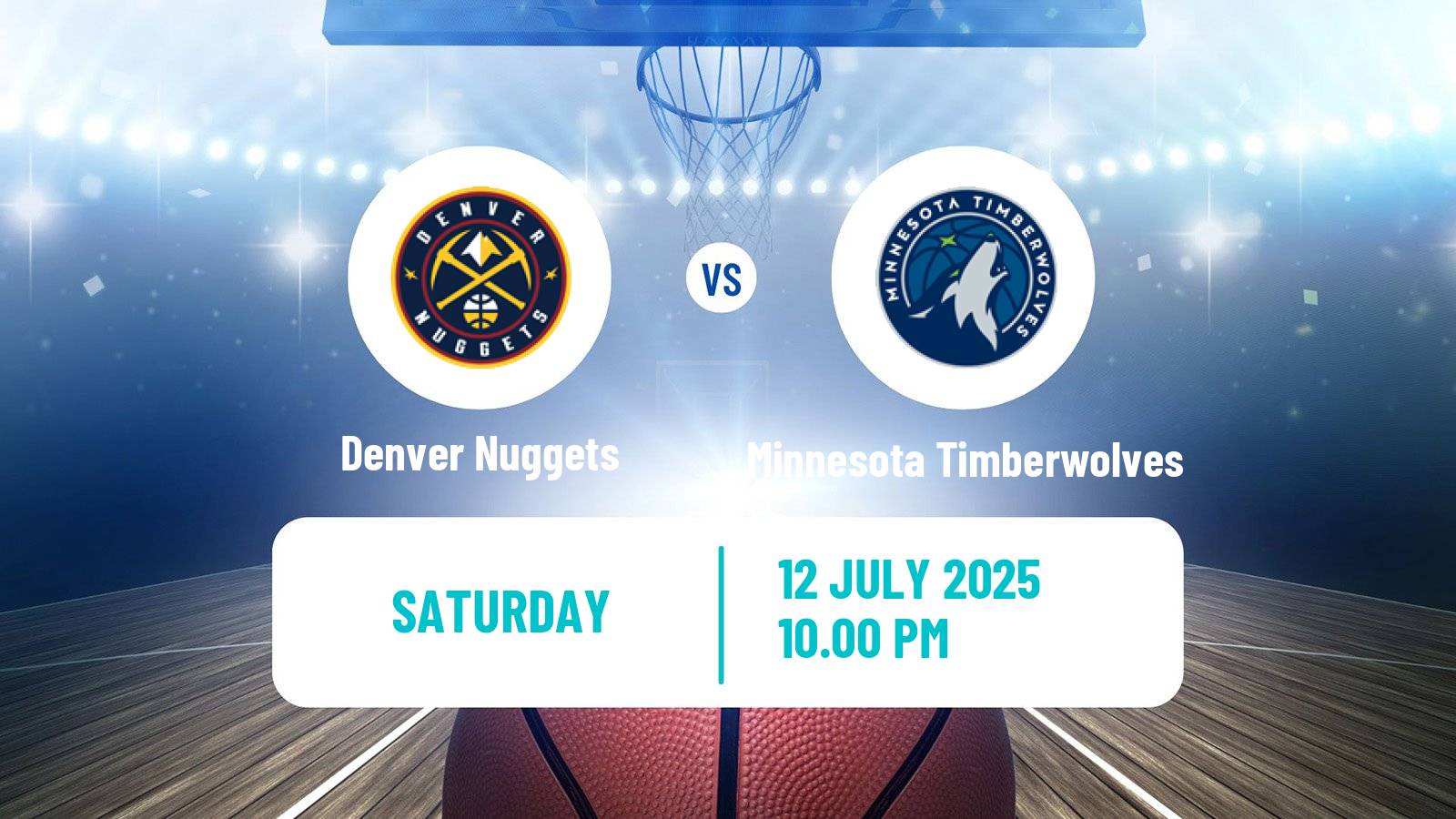 Basketball NBA Las Vegas Summer League Denver Nuggets - Minnesota Timberwolves