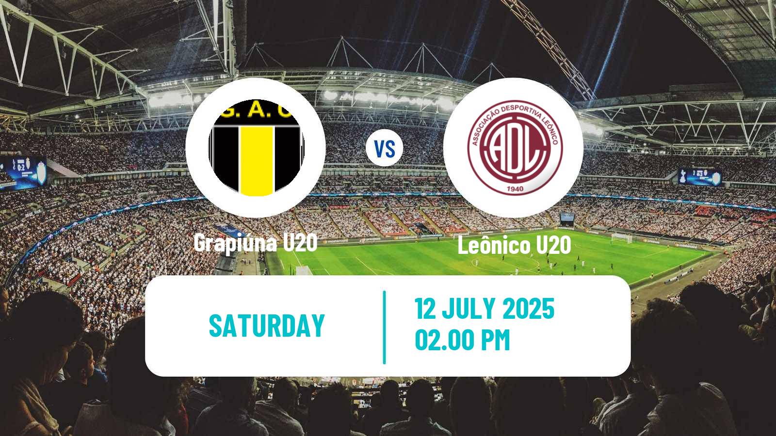 Football Brazilian Baiano U20 Grapiúna U20 - Leônico U20