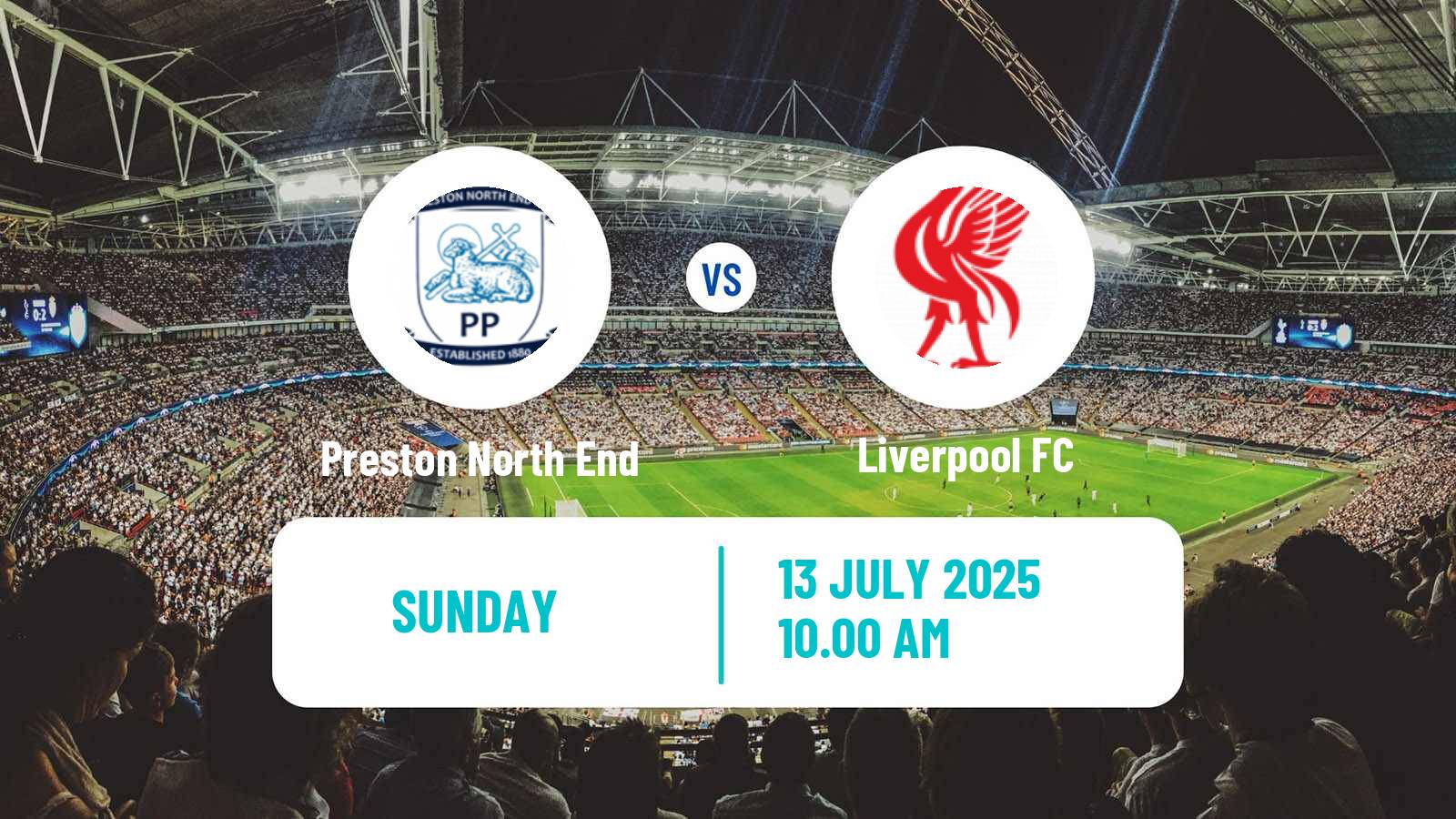 Football Club Friendly Preston North End - Liverpool