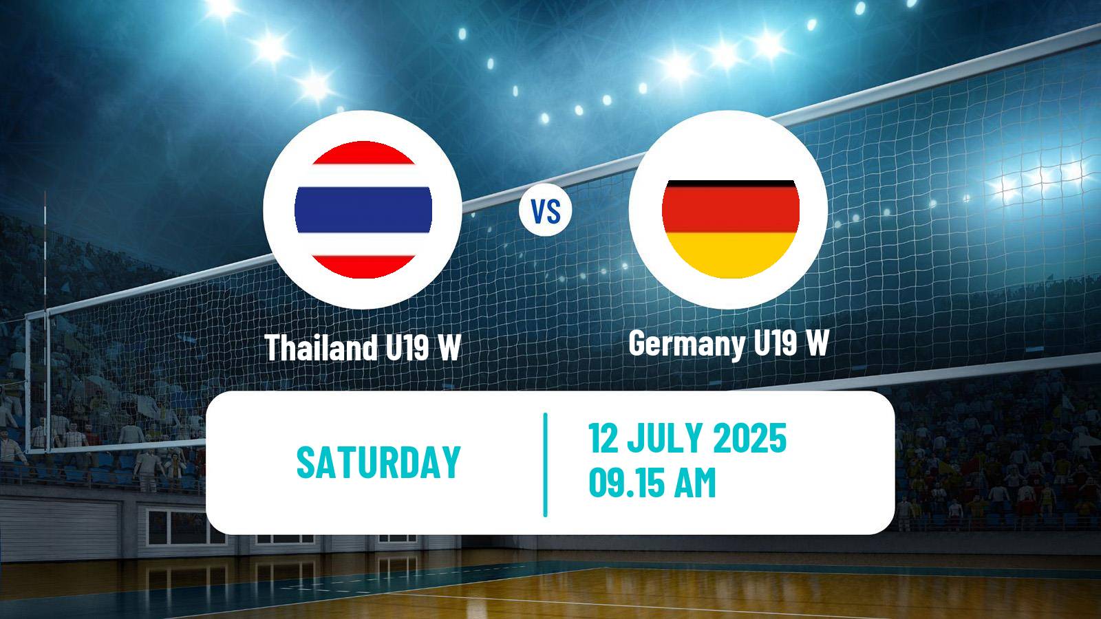 Volleyball World Championship U19 Volleyball Women Thailand U19 W - Germany U19 W