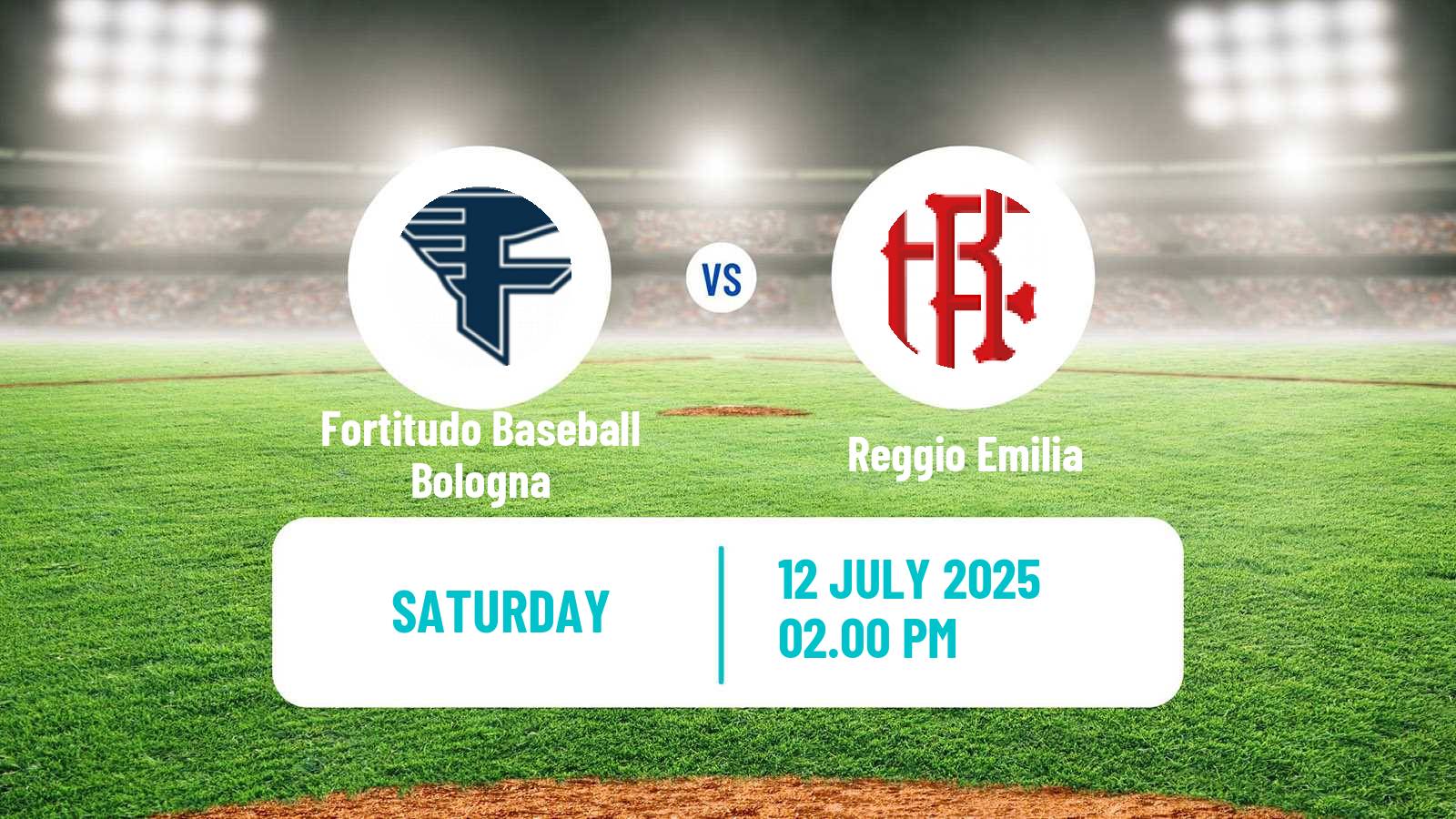 Baseball Italian Serie A1 Baseball Fortitudo Baseball Bologna - Reggio Emilia