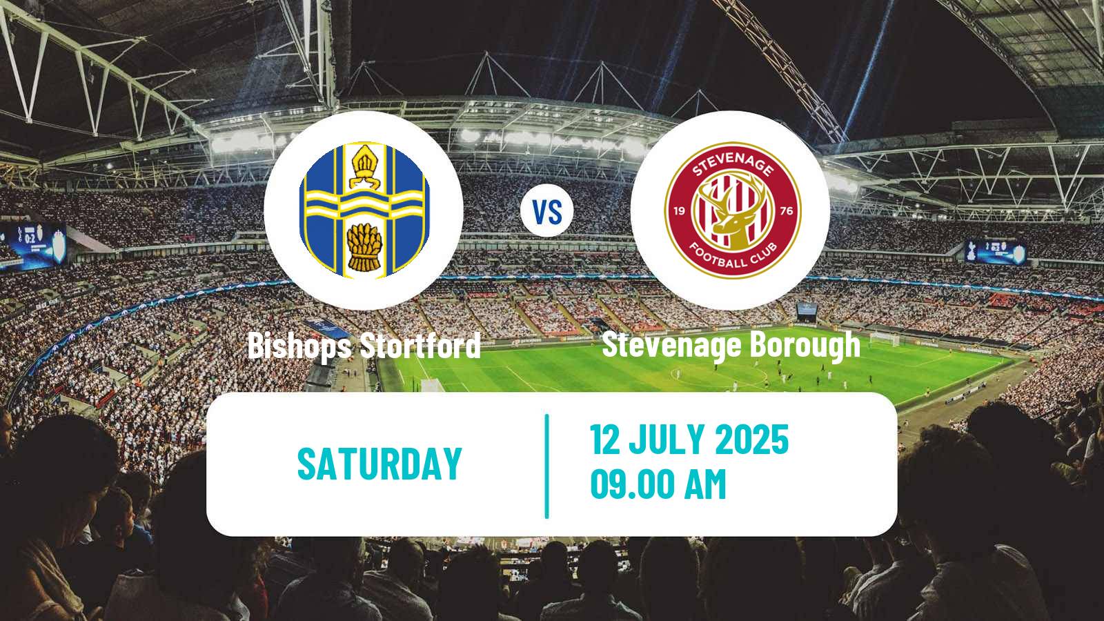Soccer Club Friendly Bishops Stortford - Stevenage Borough
