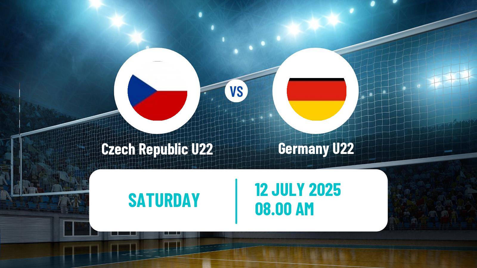 Volleyball European Championship U22 Volleyball Czech Republic U22 - Germany U22