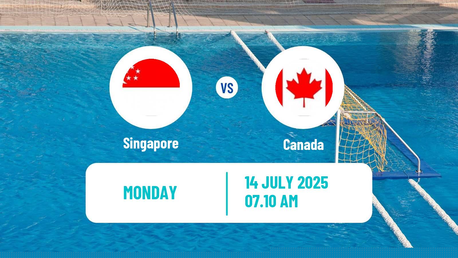 Water polo World Championship Water Polo Singapore - Canada