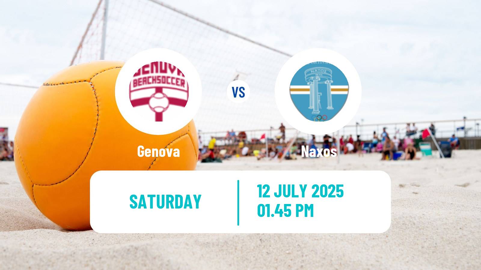 Beach soccer Serie A Genova - Naxos