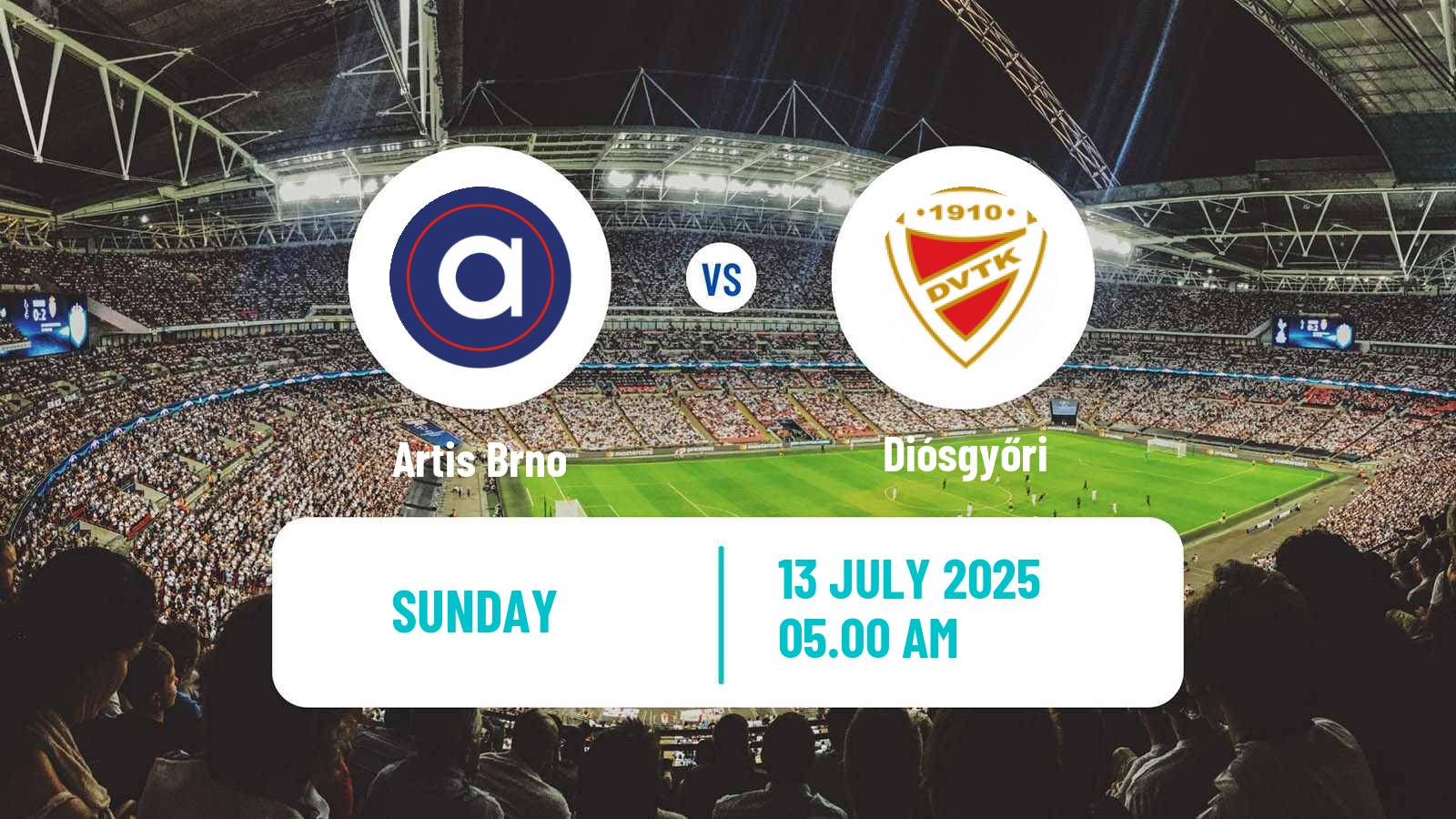 Football Club Friendly Artis Brno - Diósgyőri