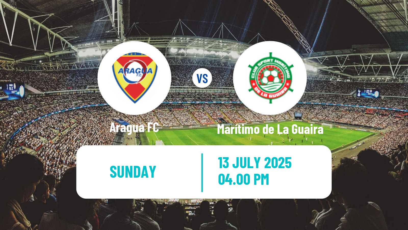 Soccer Venezuelan Segunda Division Aragua - Marítimo de La Guaira