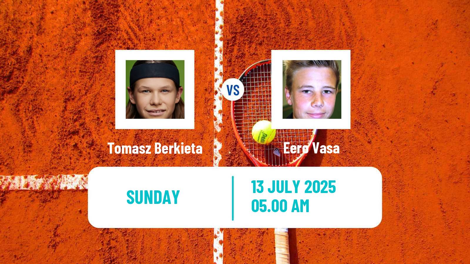 Tennis ITF M15 Lodz Men Tomasz Berkieta - Eero Vasa
