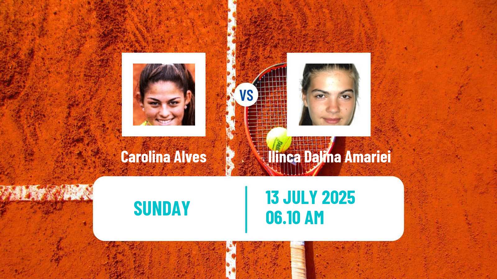 Tennis WTA Iasi Carolina Alves - Ilinca Dalina Amariei
