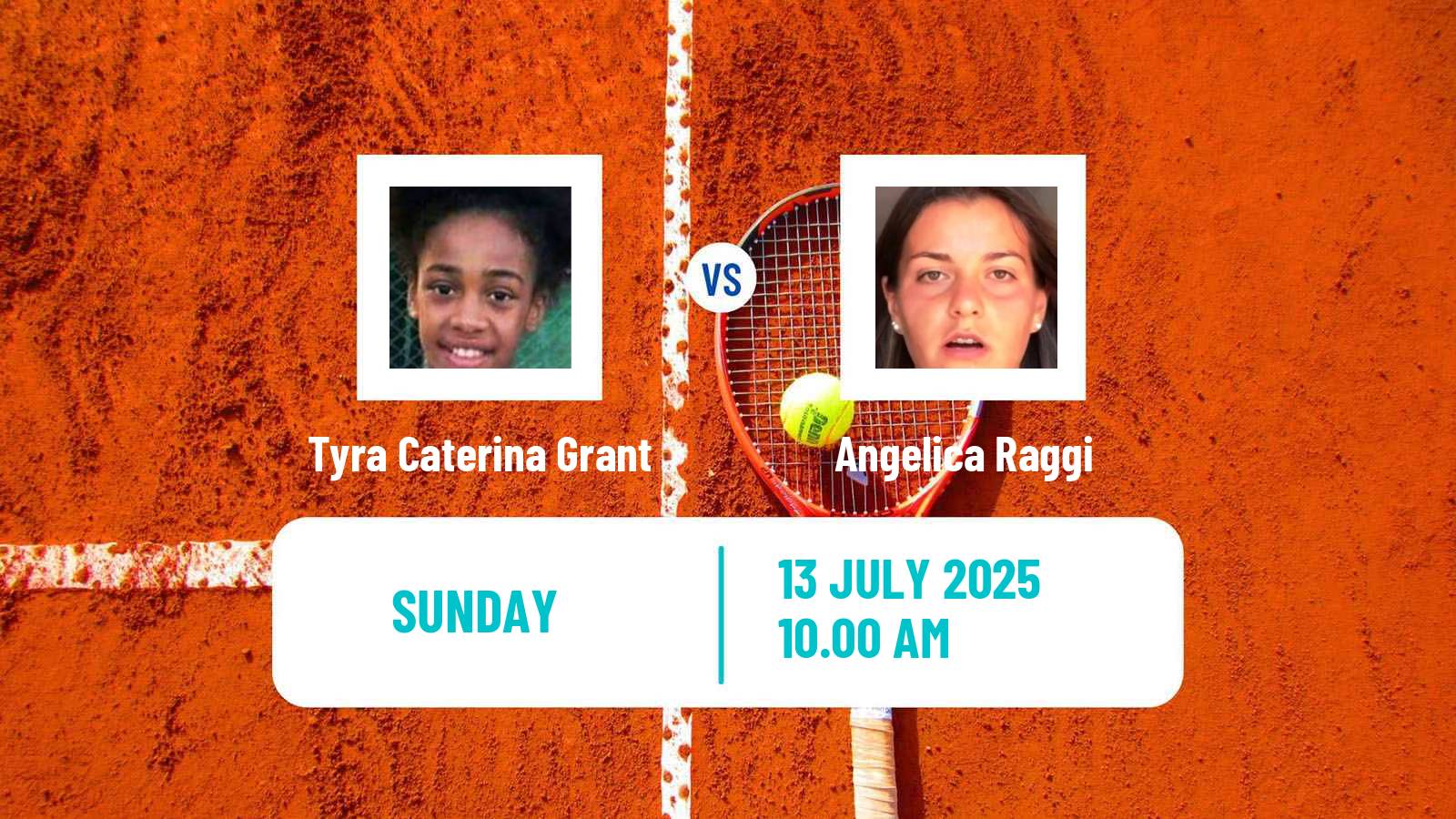 Tennis Rome Challenger Women 2025 Tyra Caterina Grant - Angelica Raggi