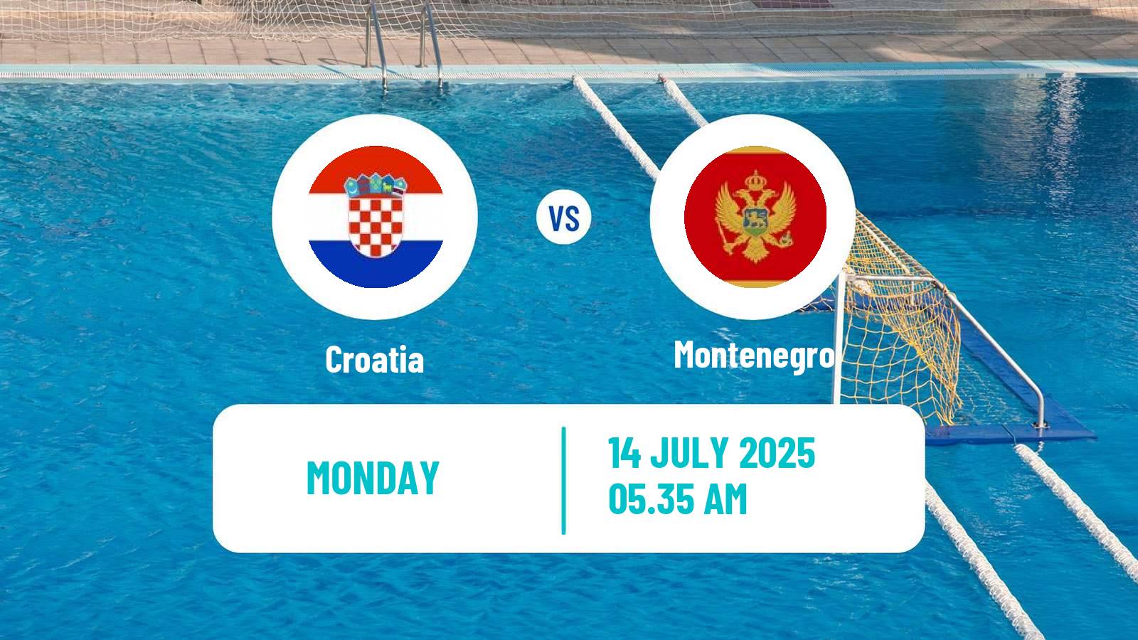 Water polo World Championship Water Polo Croatia - Montenegro