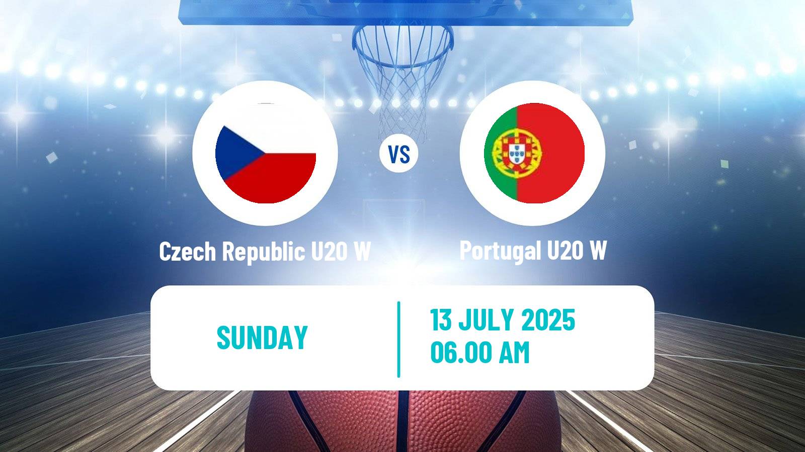Basketball Friendly International Basketball Women Czech Republic U20 W - Portugal U20 W