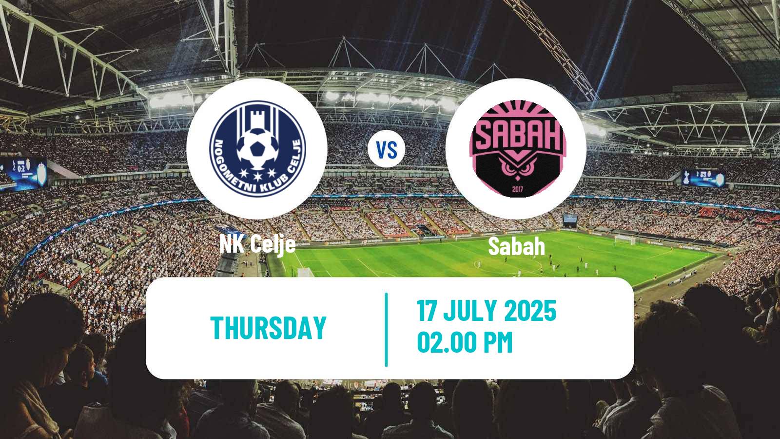 Football UEFA Europa League Celje - Sabah