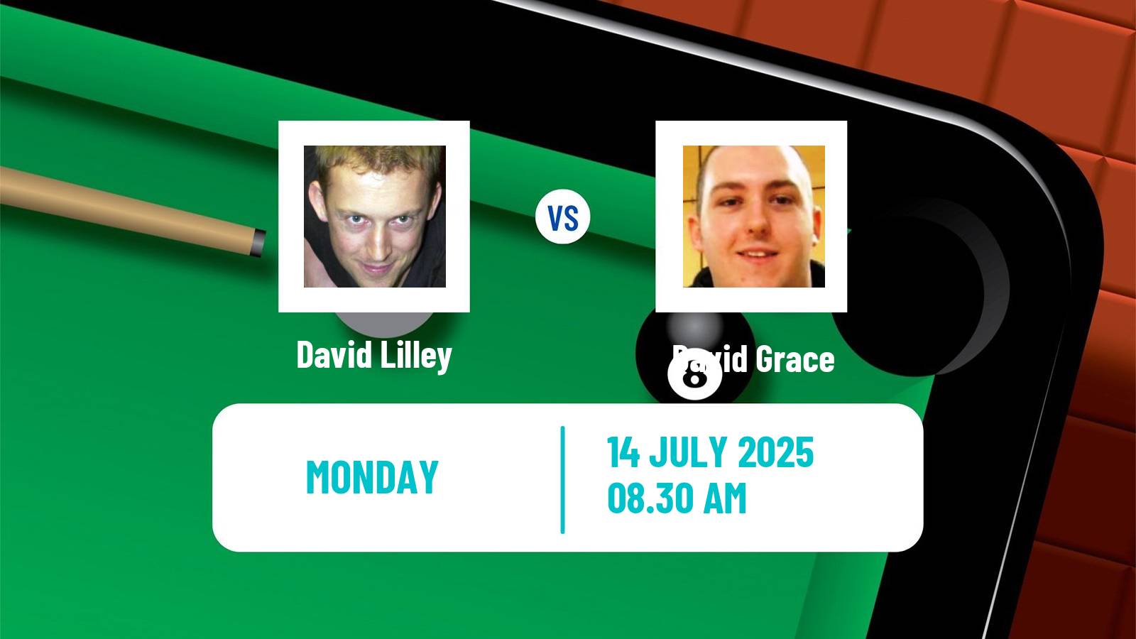 Snooker Championship League David Lilley - David Grace