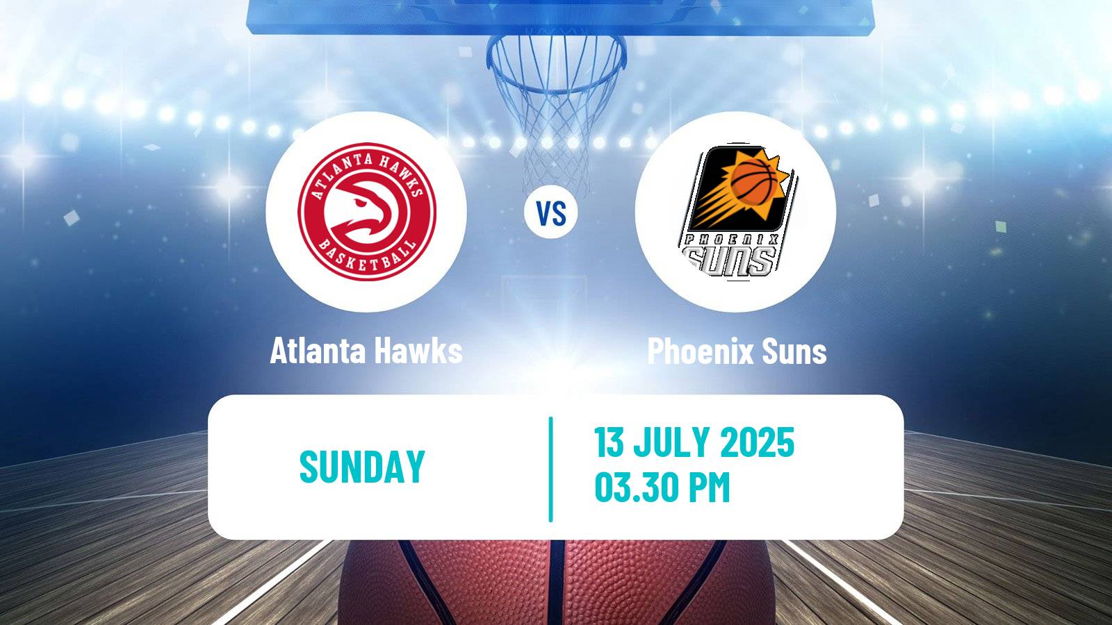 Basketball NBA Las Vegas Summer League Atlanta Hawks - Phoenix Suns