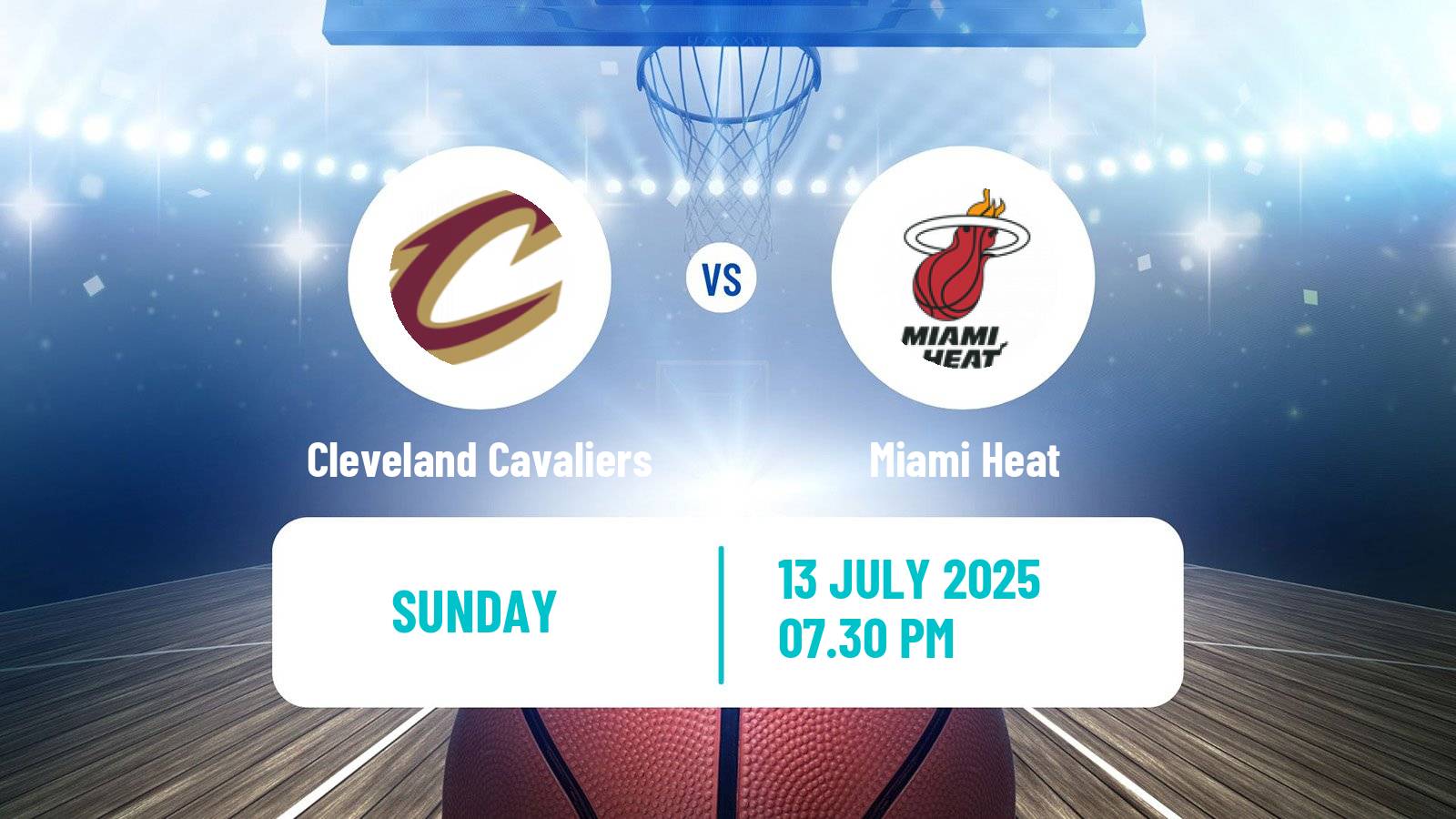 Basketball NBA Las Vegas Summer League Cleveland Cavaliers - Miami Heat