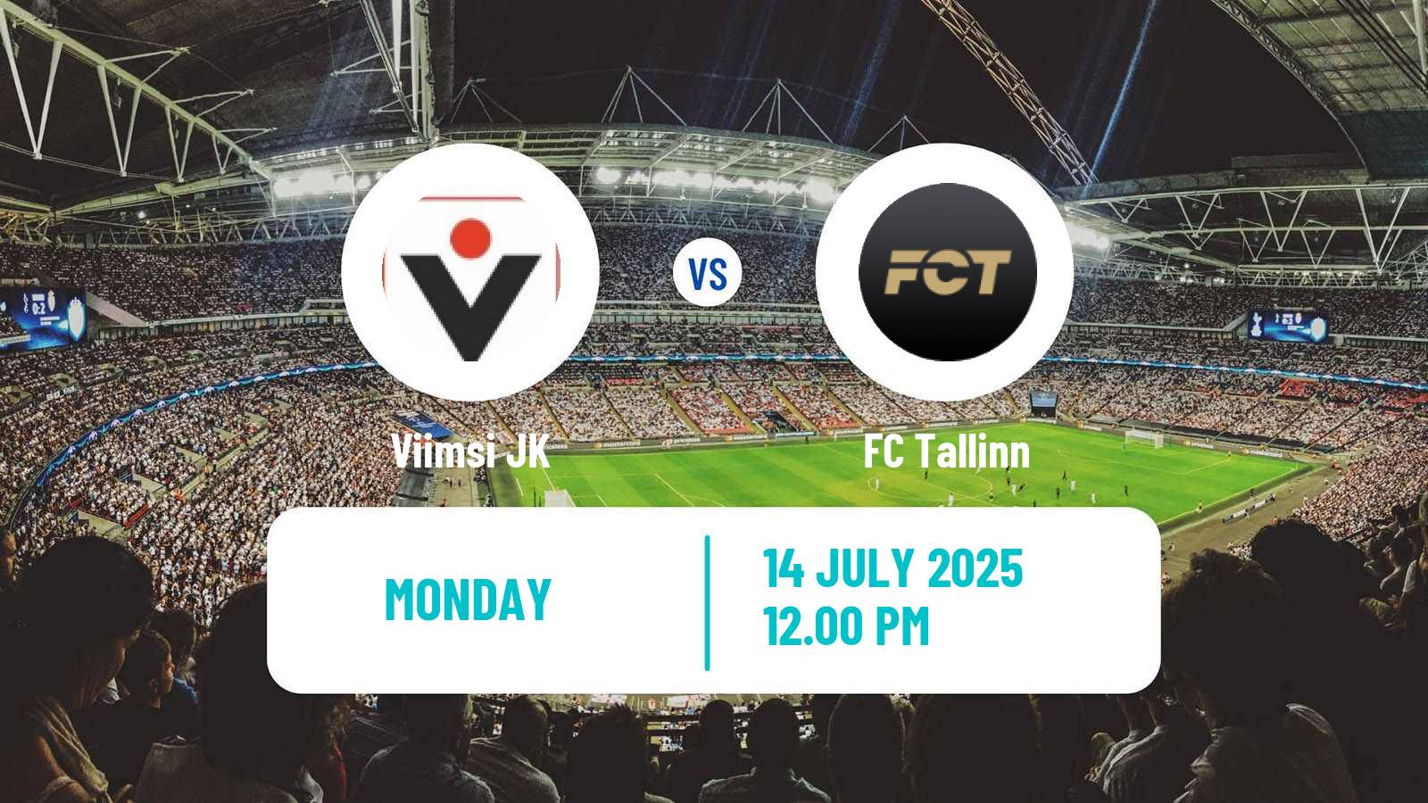Football Estonian Esiliiga Viimsi JK - FC Tallinn