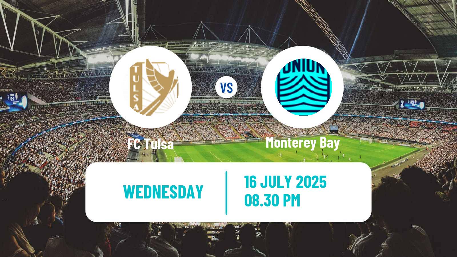 Soccer USL Championship Tulsa - Monterey Bay