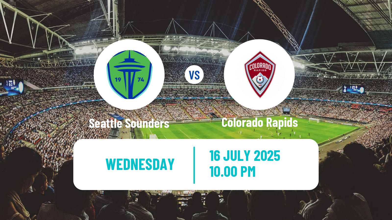 Soccer MLS Seattle Sounders - Colorado Rapids