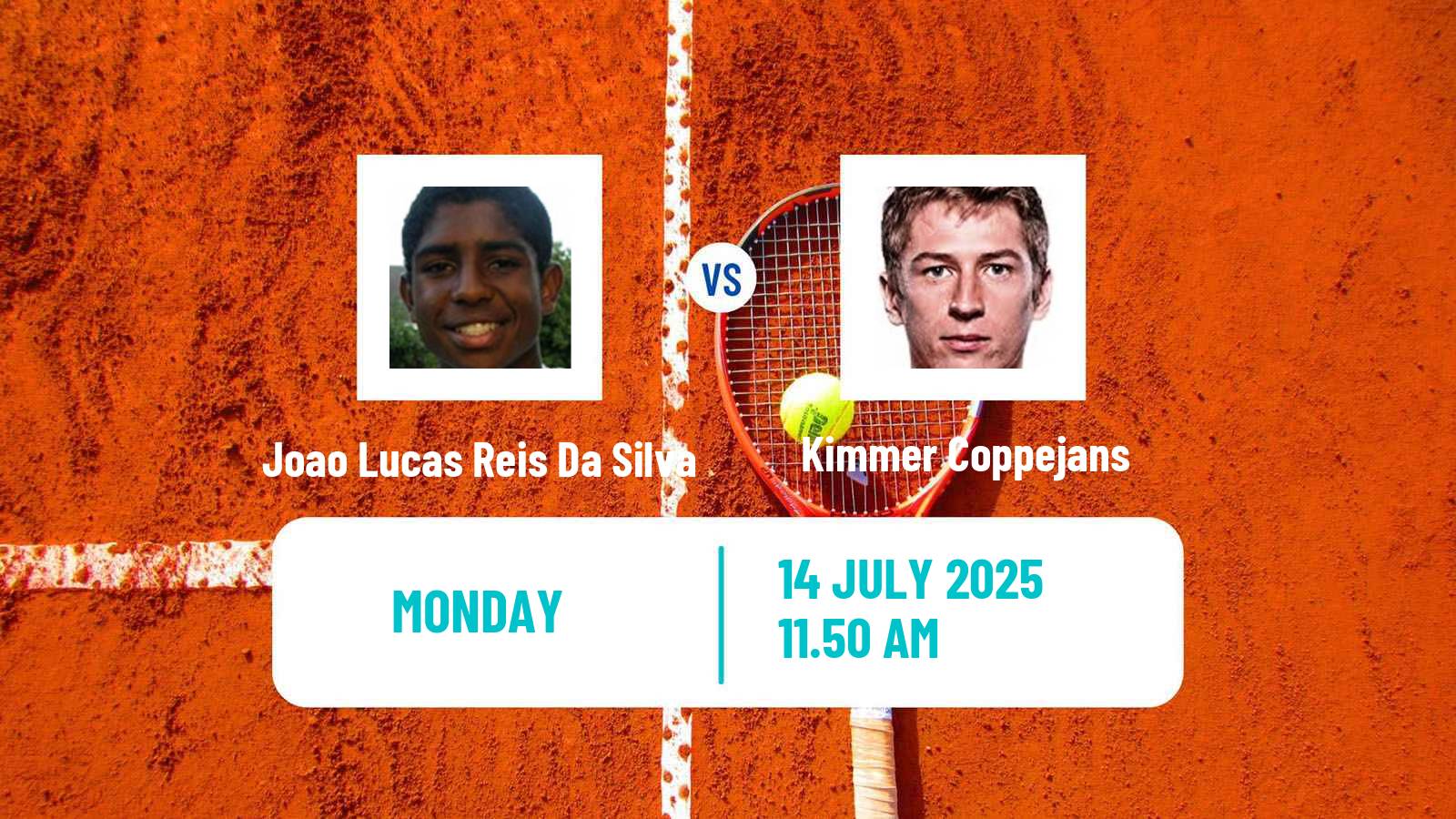 Tennis Bunschoten Challenger Men Joao Lucas Reis Da Silva - Kimmer Coppejans
