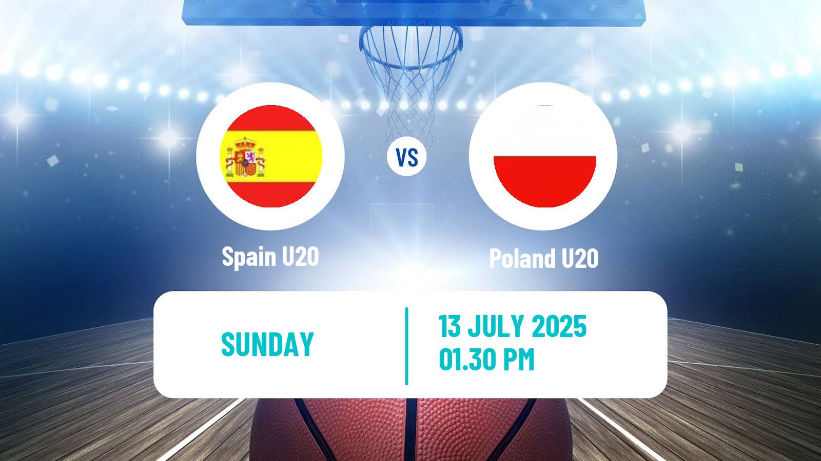 Basketball EuroBasket U20 Spain U20 - Poland U20