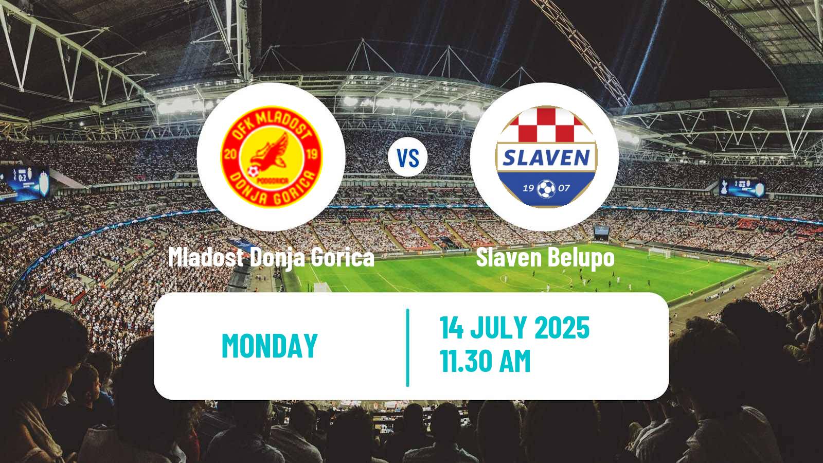 Football Club Friendly Mladost Donja Gorica - Slaven Belupo