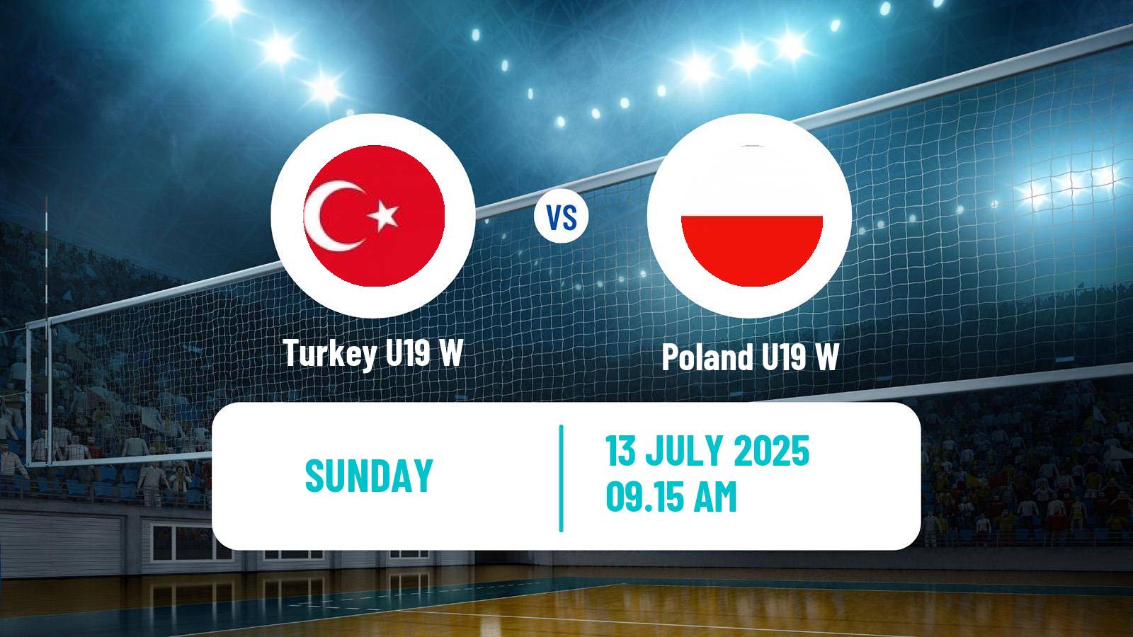 Volleyball World Championship U19 Volleyball Women Turkey U19 W - Poland U19 W