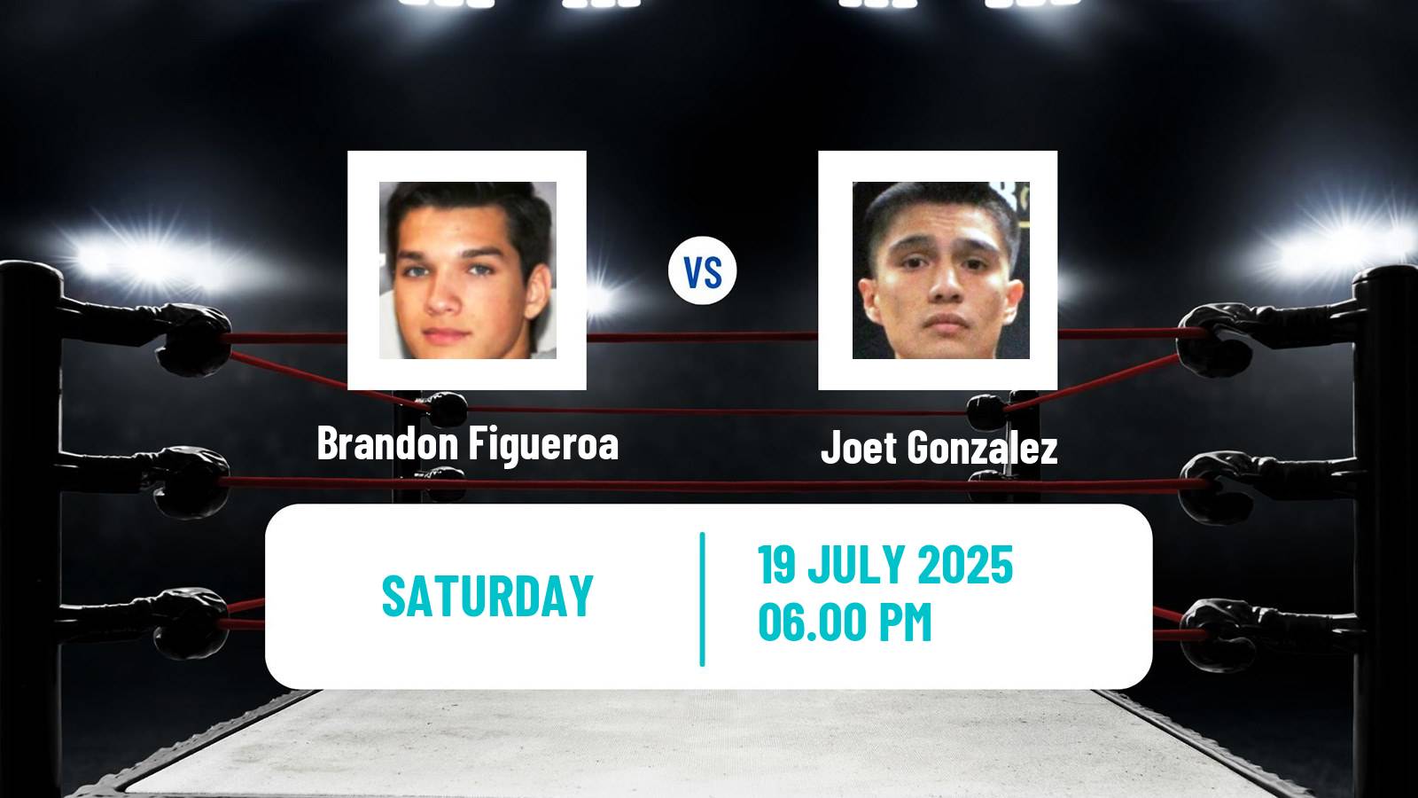 Boxing Featherweight Others Matches Men Brandon Figueroa - Joet Gonzalez