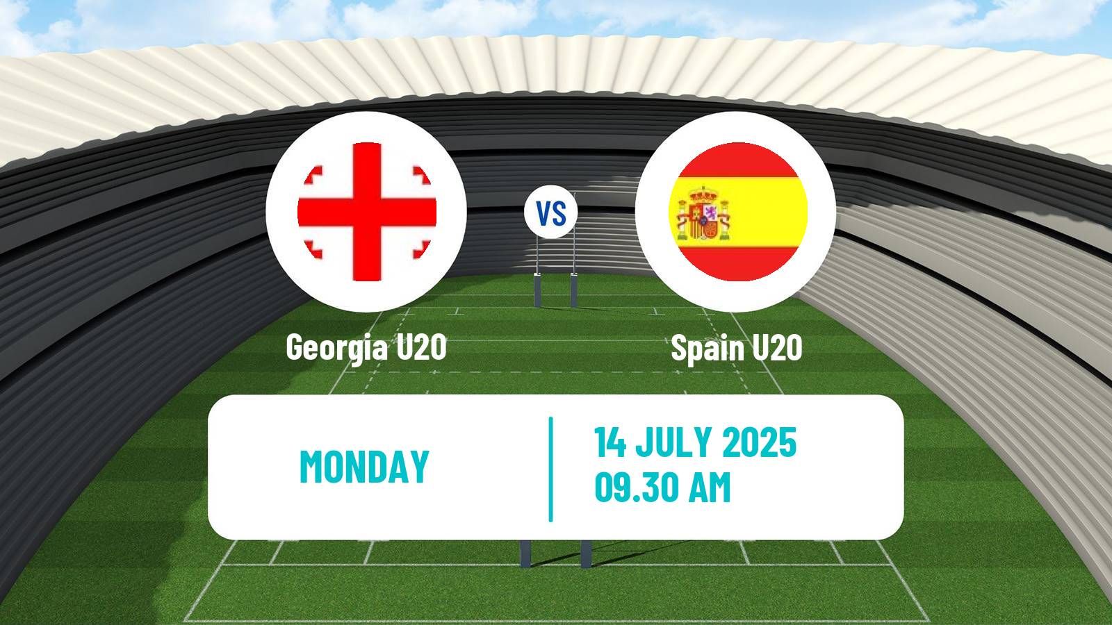 Rugby union World Championship U20 Rugby Union Georgia U20 - Spain U20