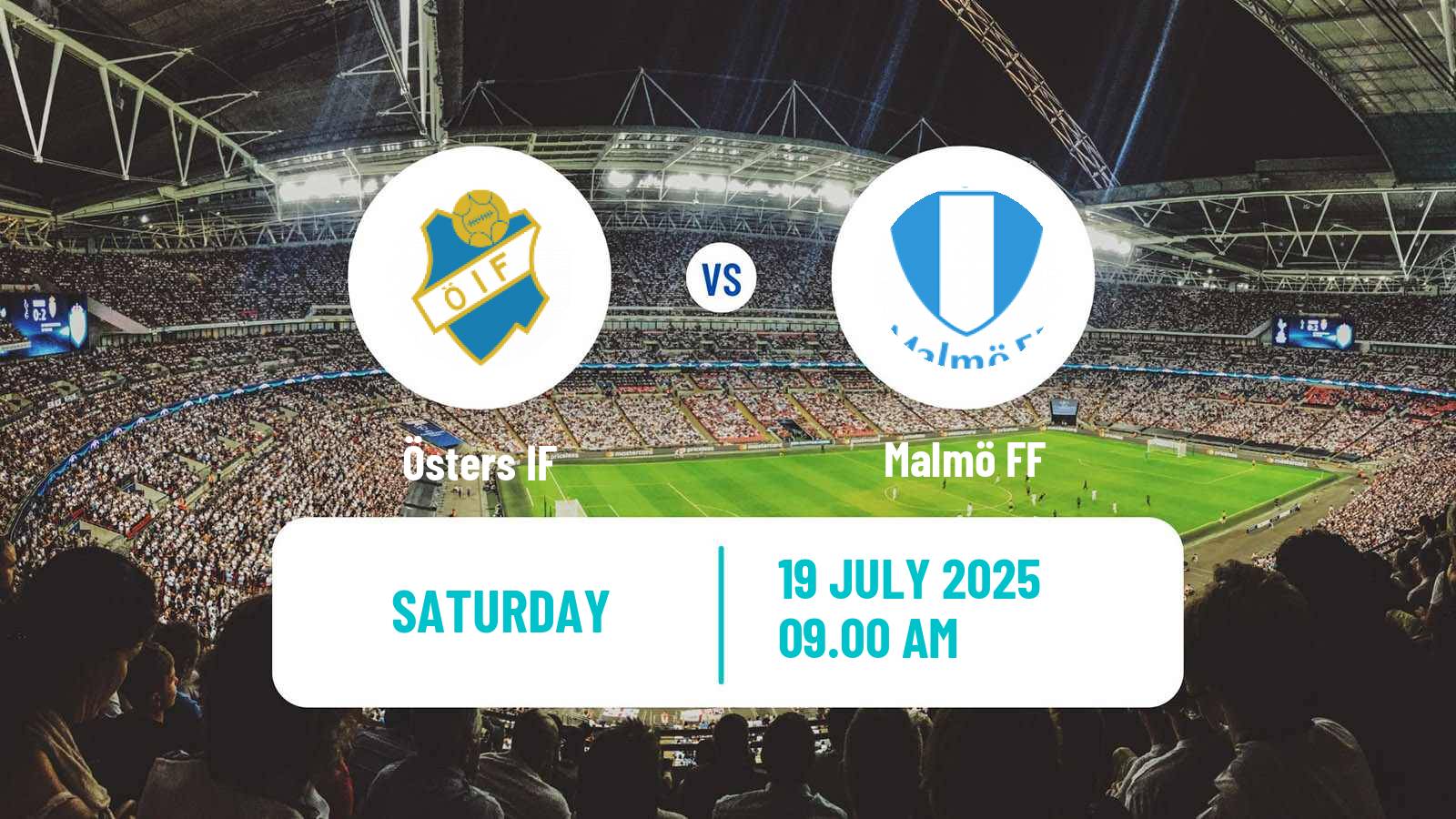 Soccer Swedish Allsvenskan Öster - Malmö