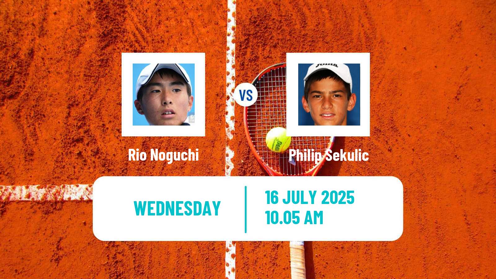 Tennis Granby Challenger Men Rio Noguchi - Philip Sekulic