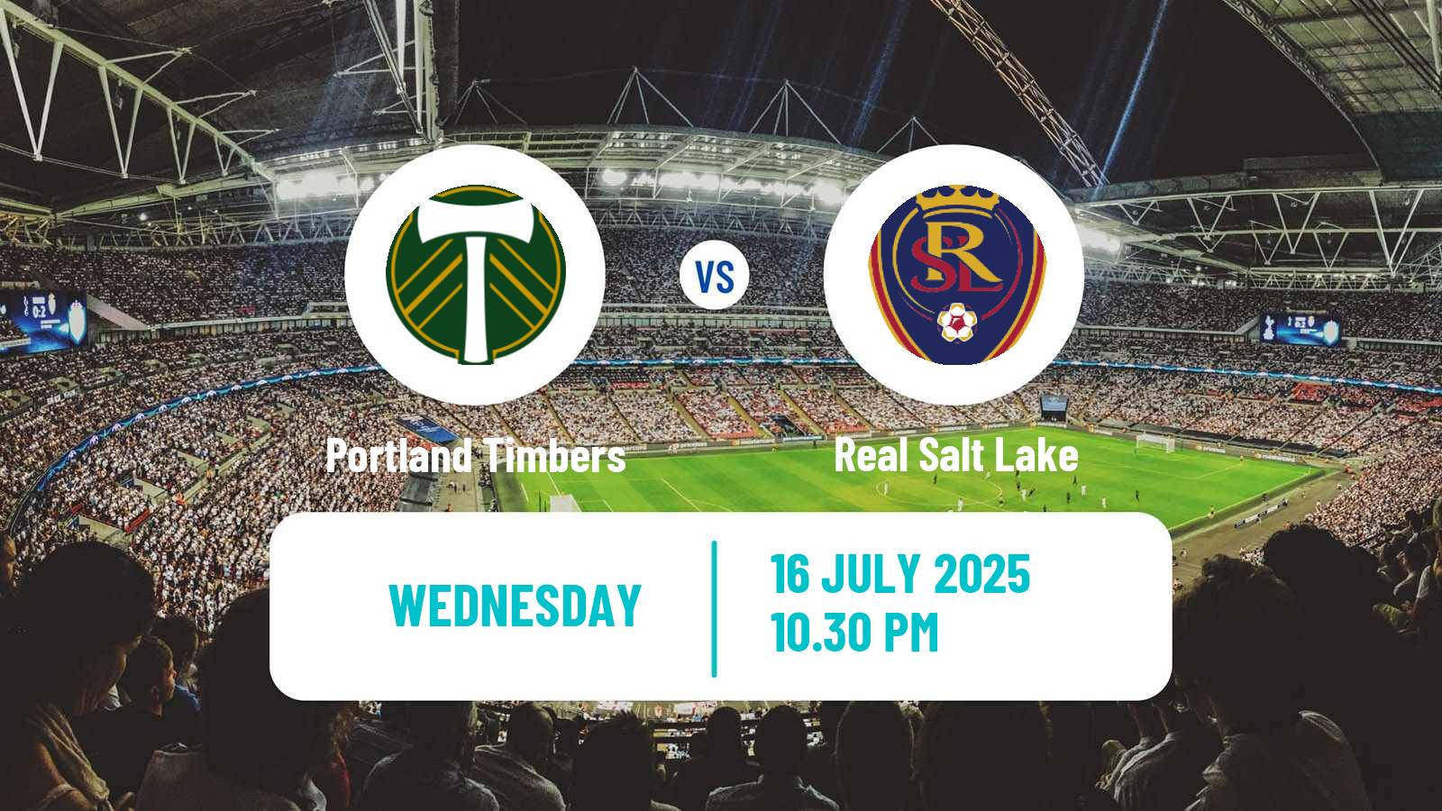 Soccer MLS Portland Timbers - Real Salt Lake