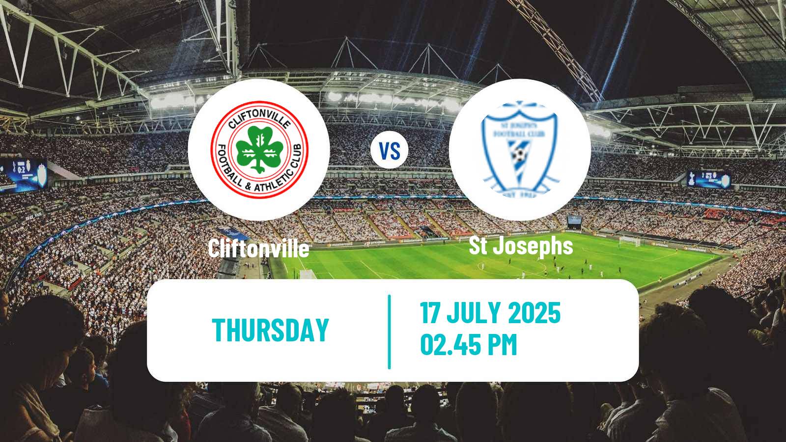 Football UEFA Europa Conference League Cliftonville - St Josephs