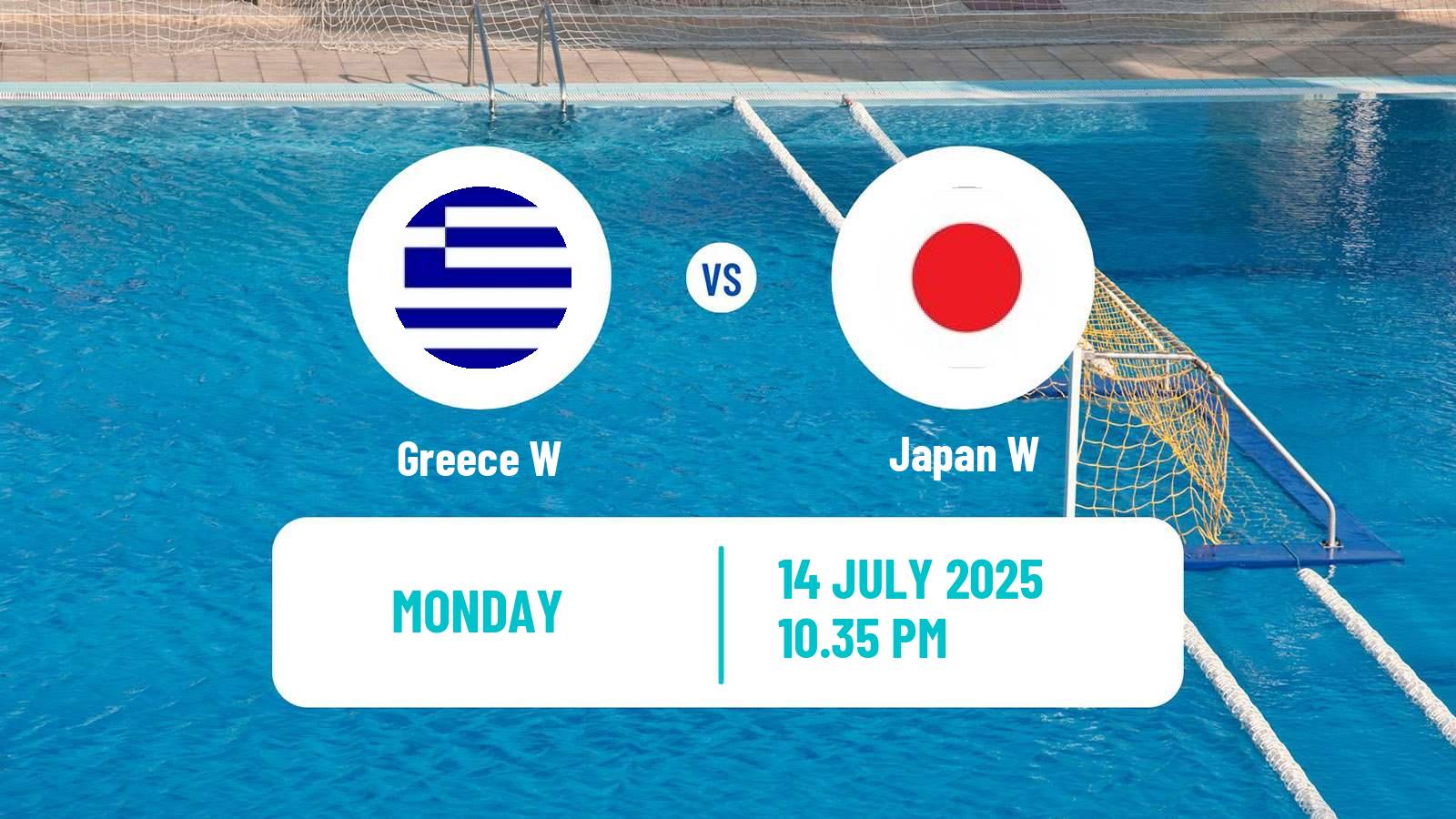 Water polo World Championship Water Polo Women Greece W - Japan W