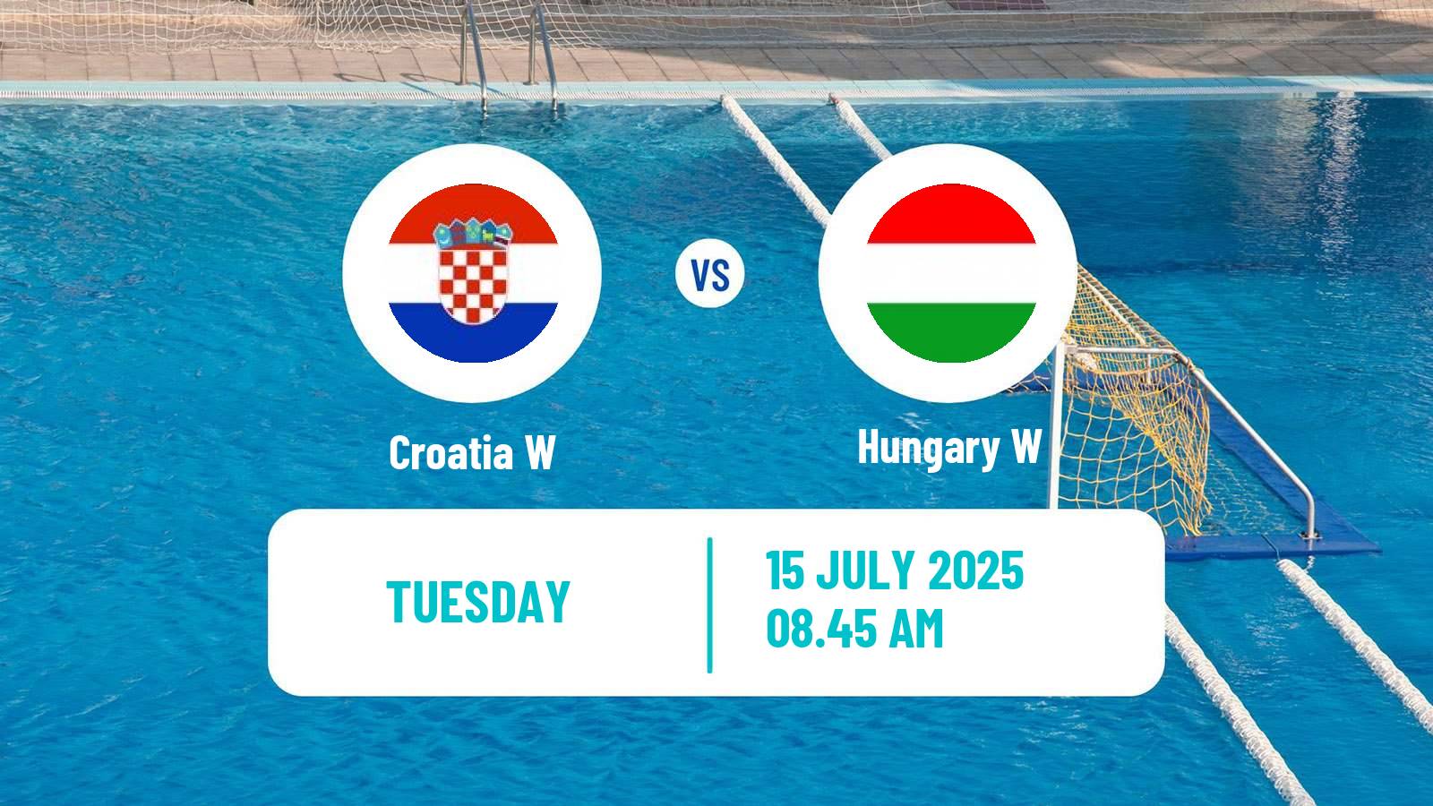 Water polo World Championship Water Polo Women Croatia W - Hungary W