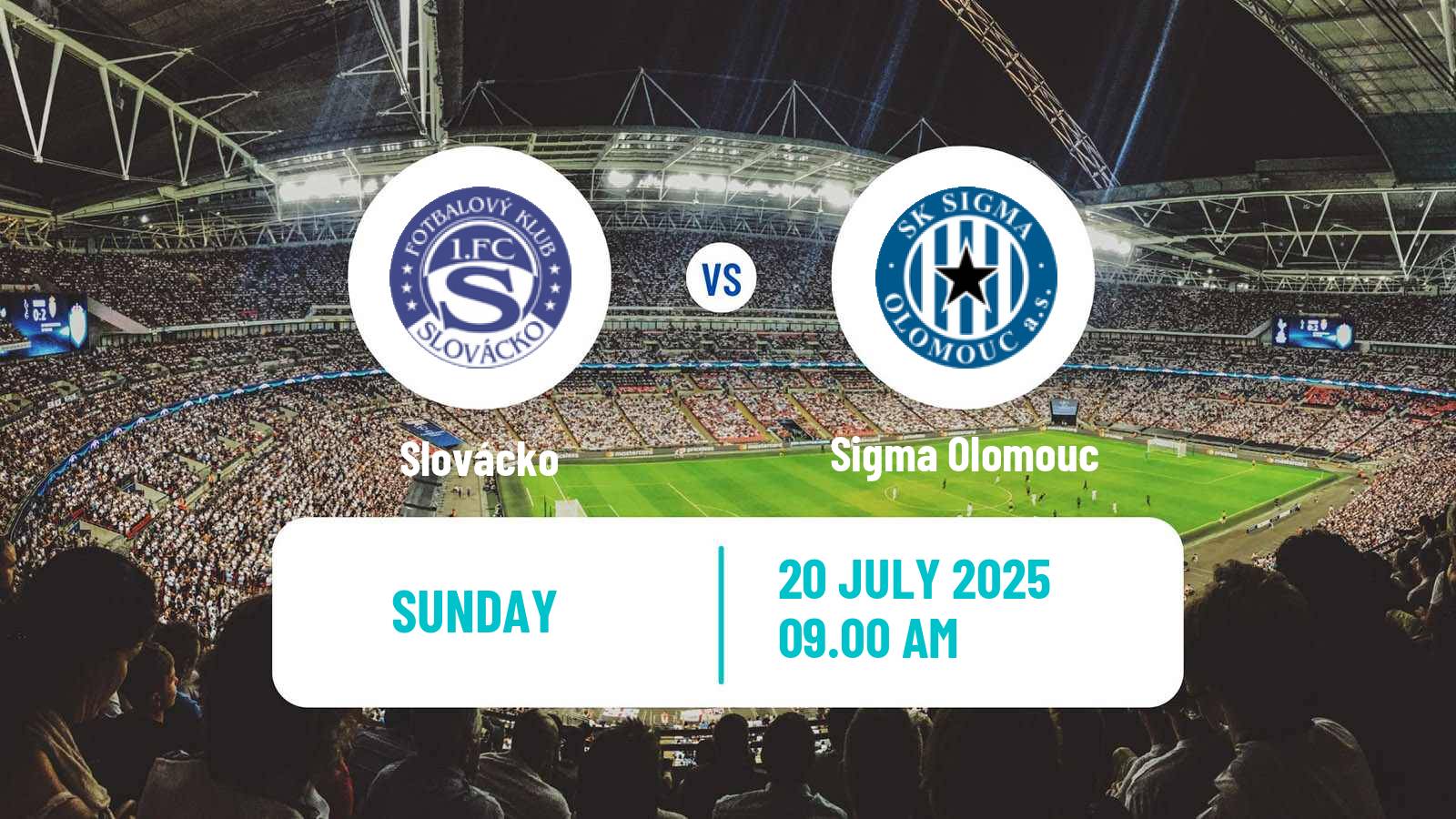 Football Czech 1 Liga Slovácko - Sigma Olomouc