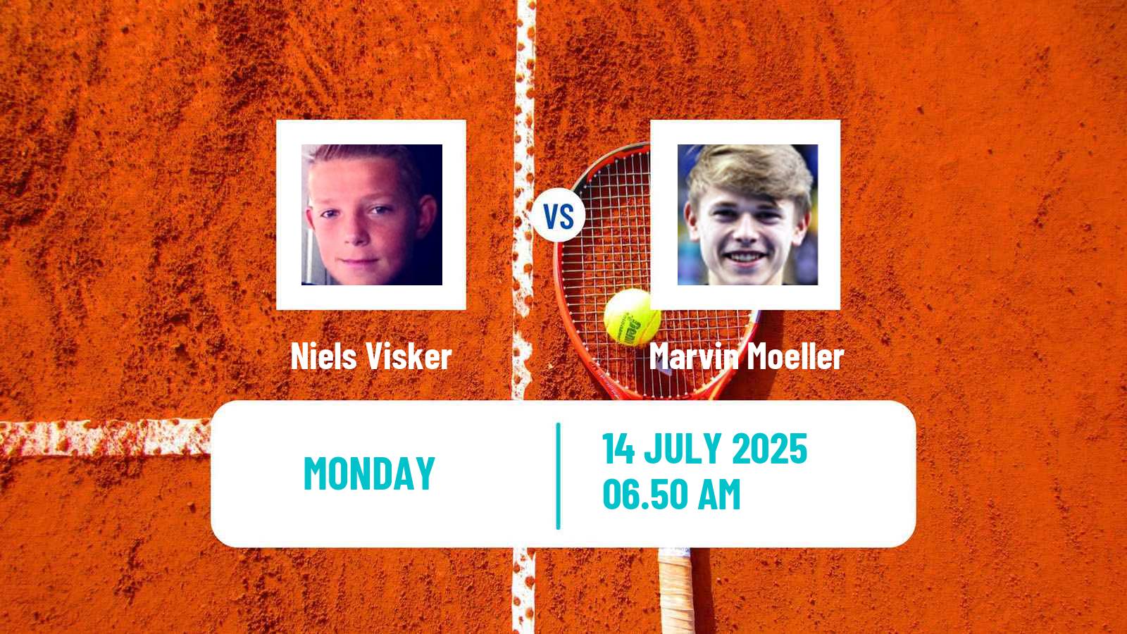 Tennis Bunschoten Challenger Men Niels Visker - Marvin Moeller