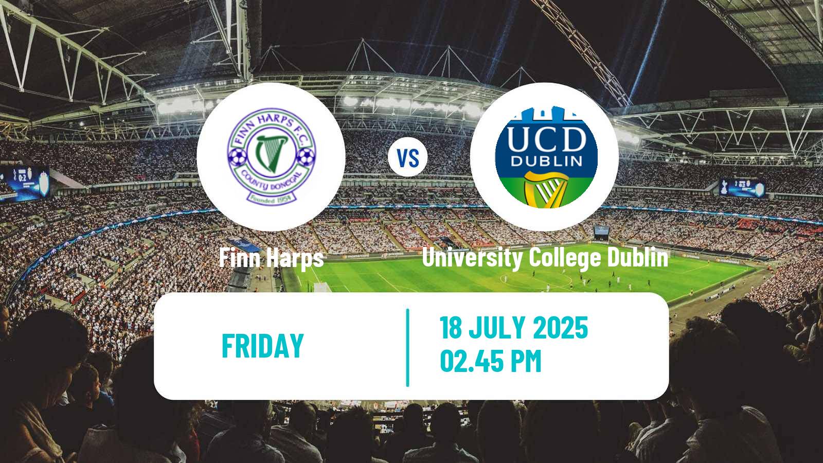 Football Irish FAI Cup Finn Harps - University College Dublin