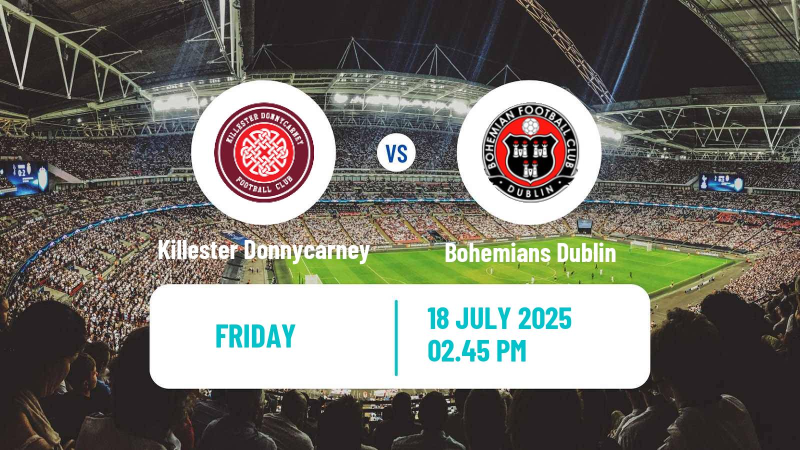 Football Irish FAI Cup Killester Donnycarney - Bohemians Dublin
