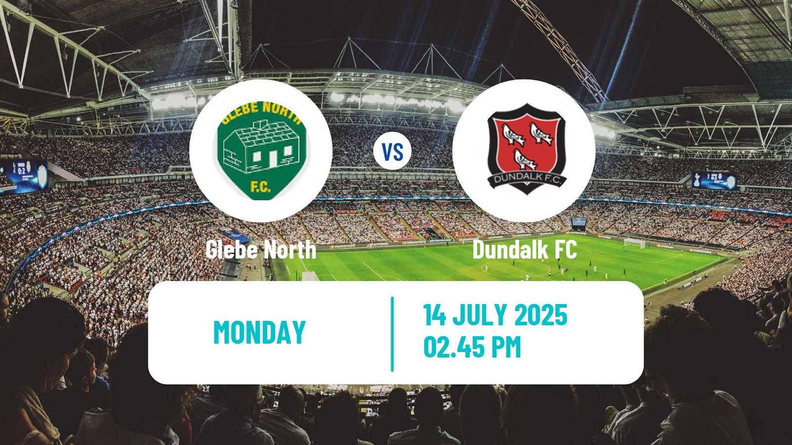 Football Club Friendly Glebe North - Dundalk