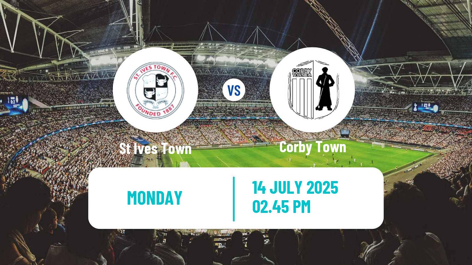 Soccer Club Friendly St Ives Town - Corby Town