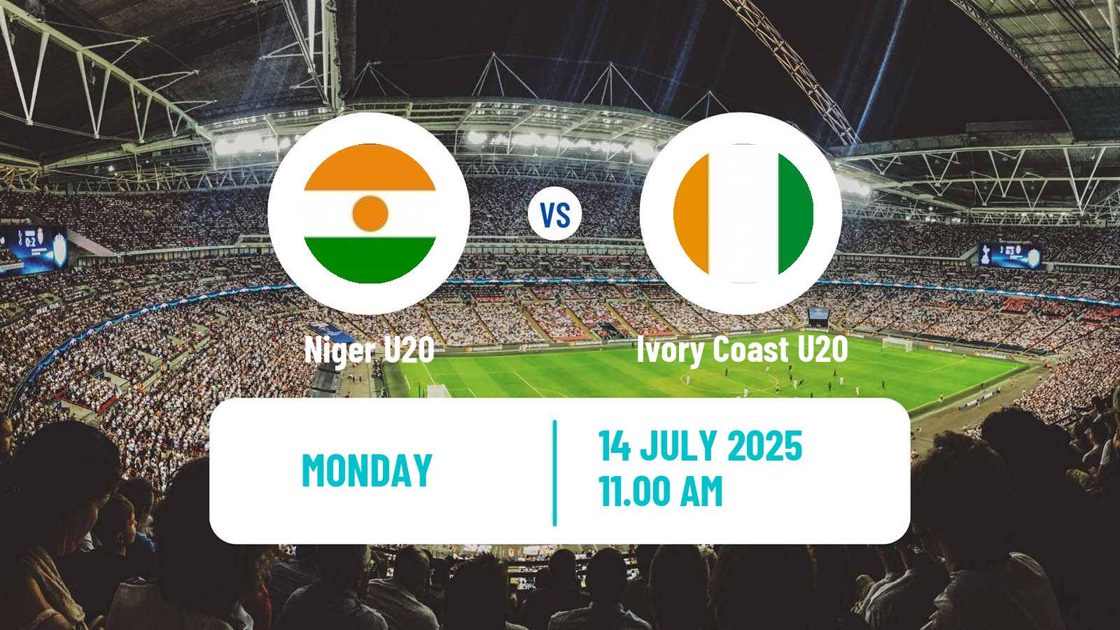 Football Friendly Niger U20 - Ivory Coast U20