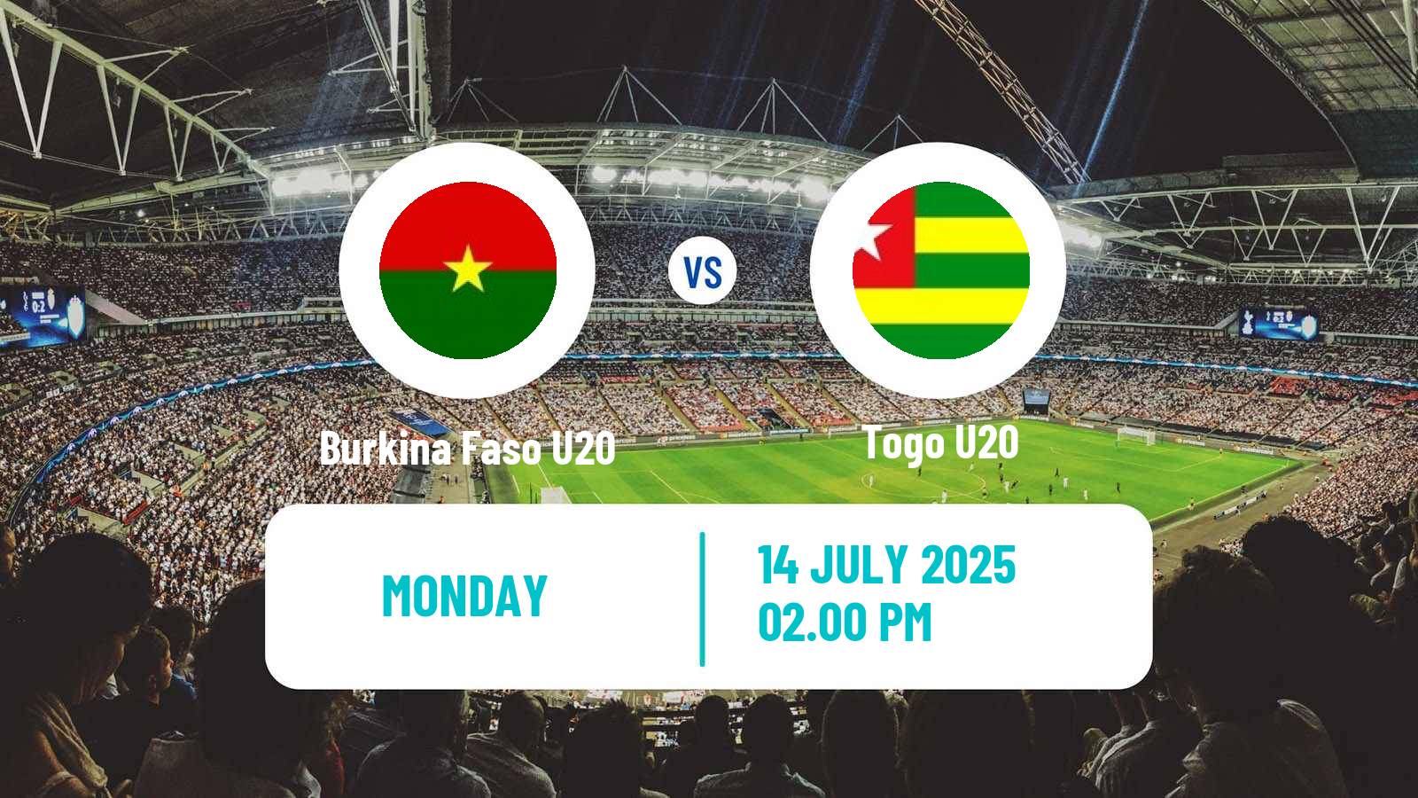 Football Friendly Burkina Faso U20 - Togo U20
