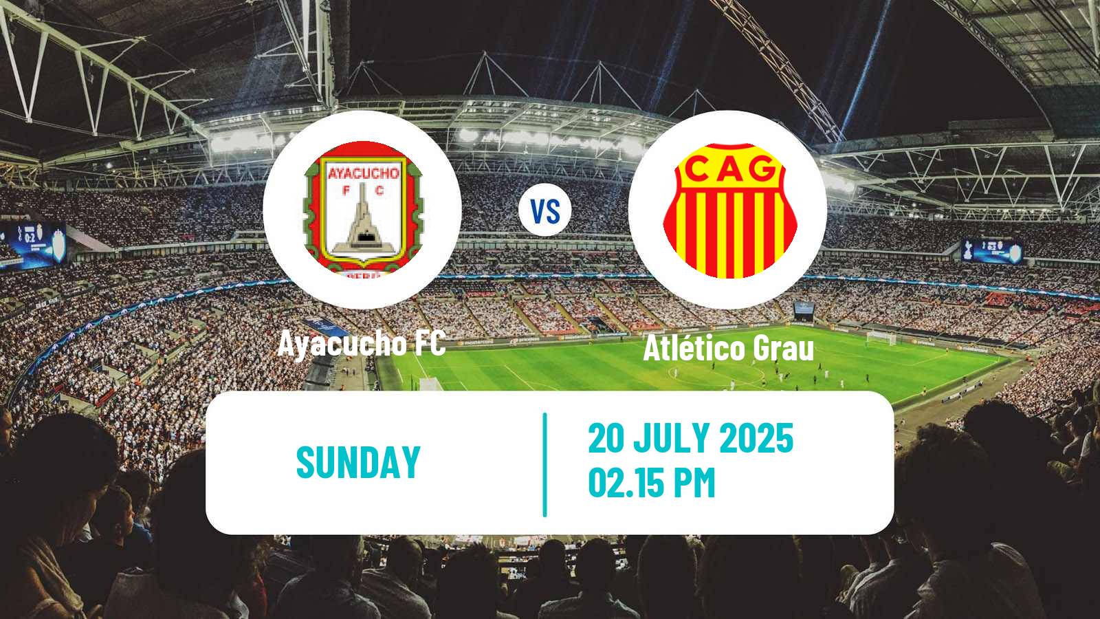 Soccer Peruvian Liga 1 Ayacucho - Atlético Grau
