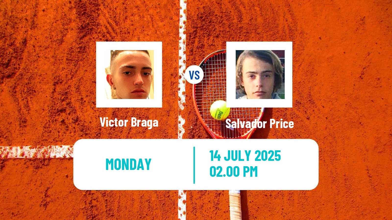 Tennis ITF M15 Bucaramanga Men Victor Braga - Salvador Price