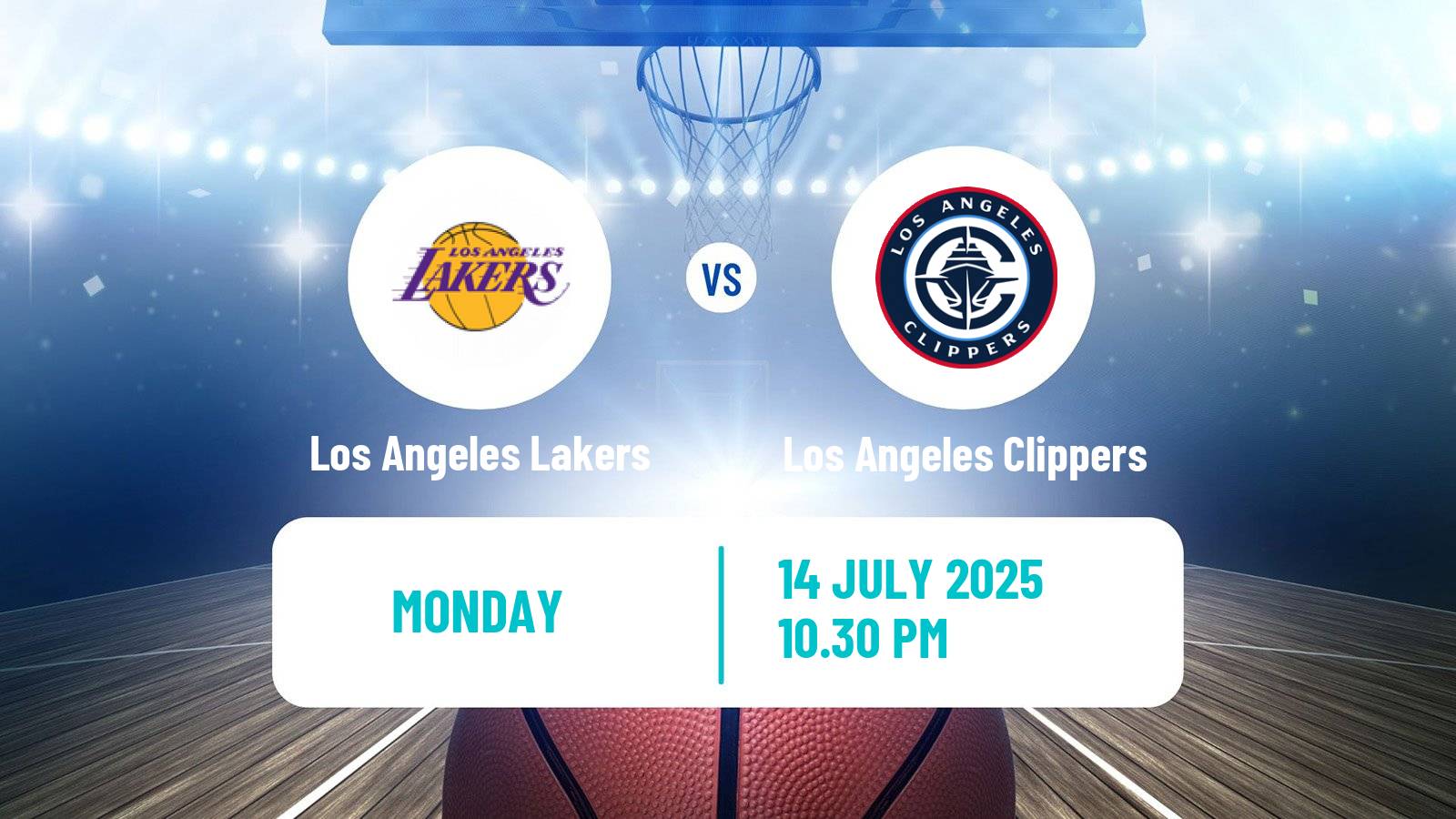 Basketball NBA Las Vegas Summer League Los Angeles Lakers - Los Angeles Clippers