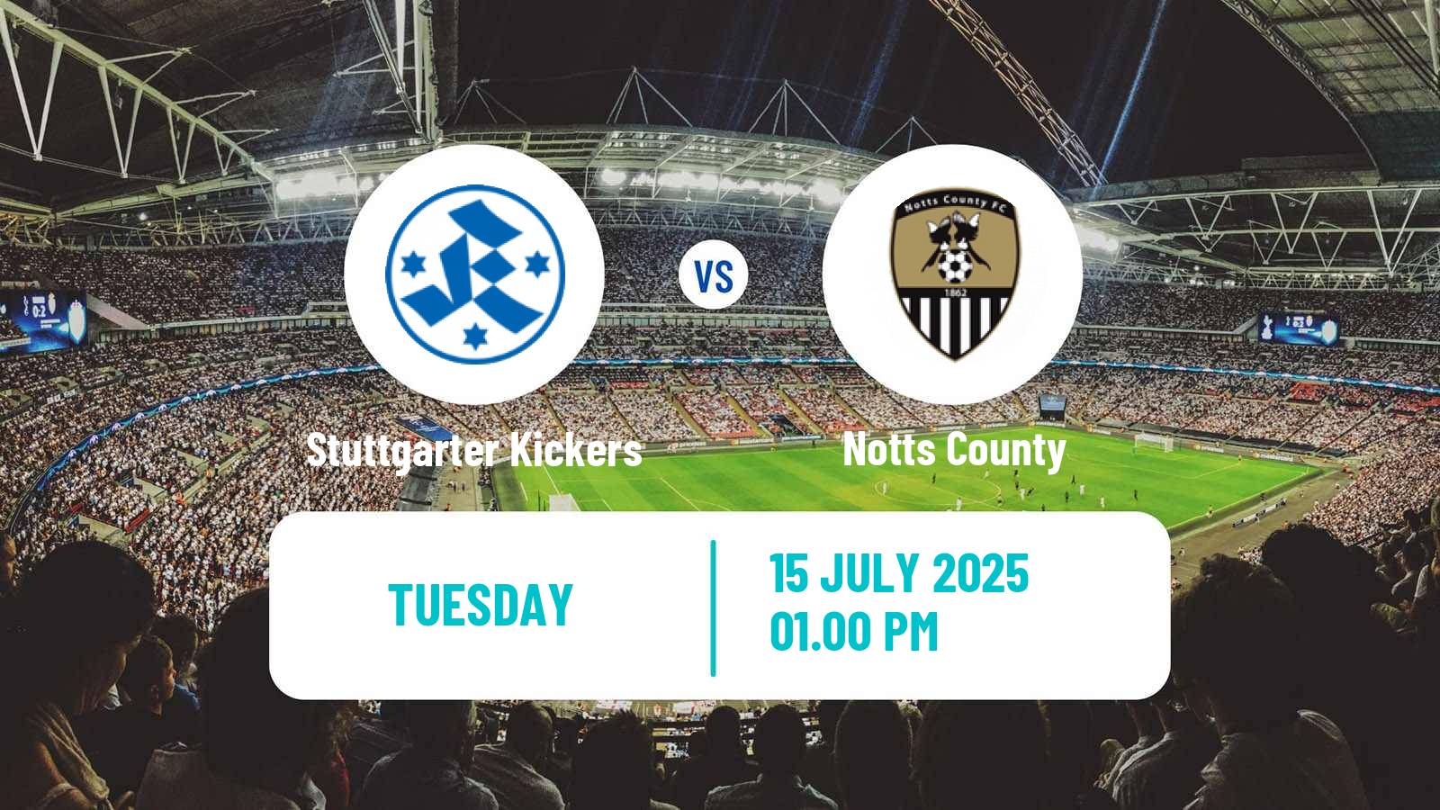 Football Club Friendly Stuttgarter Kickers - Notts County
